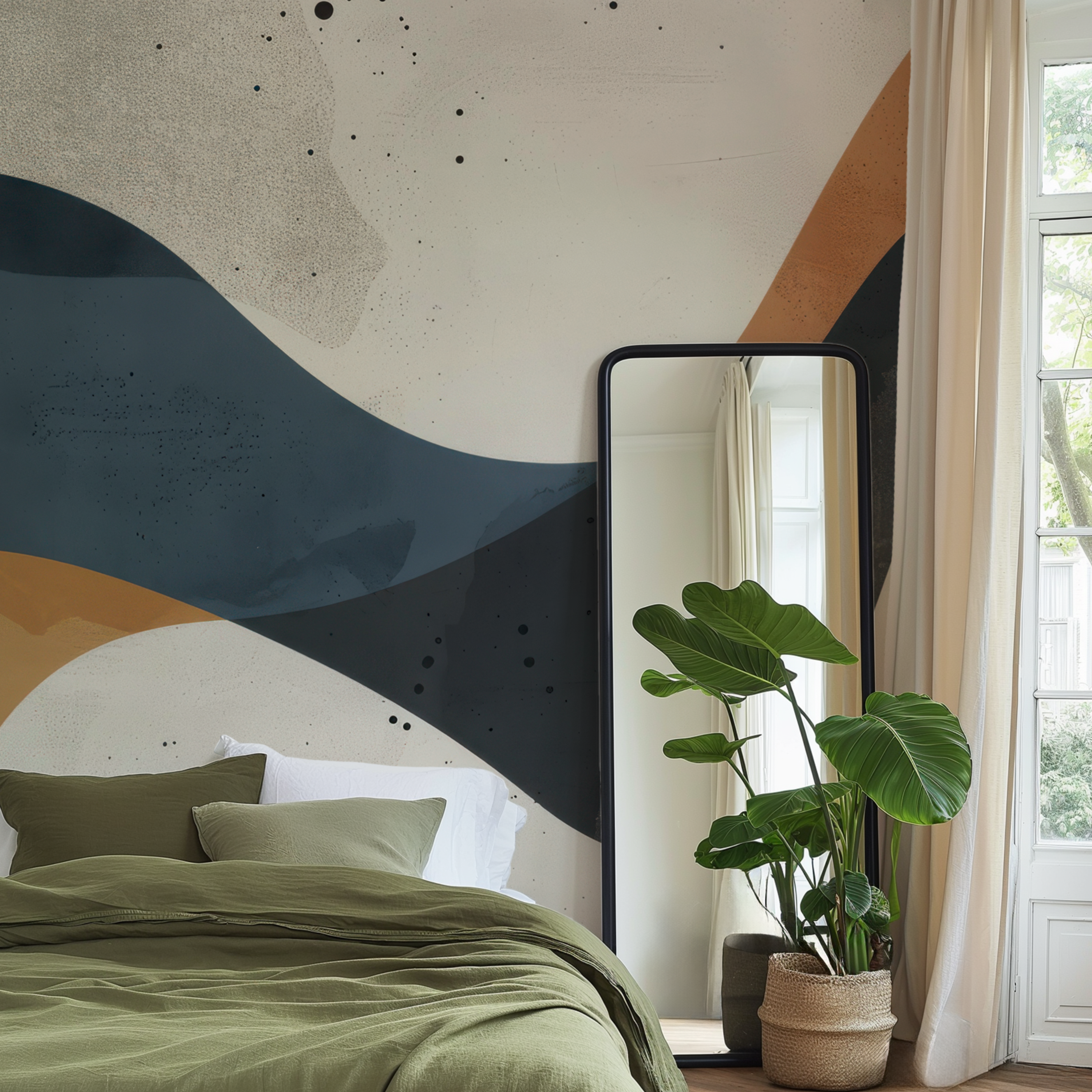 Modern Abstract Wall Mural
