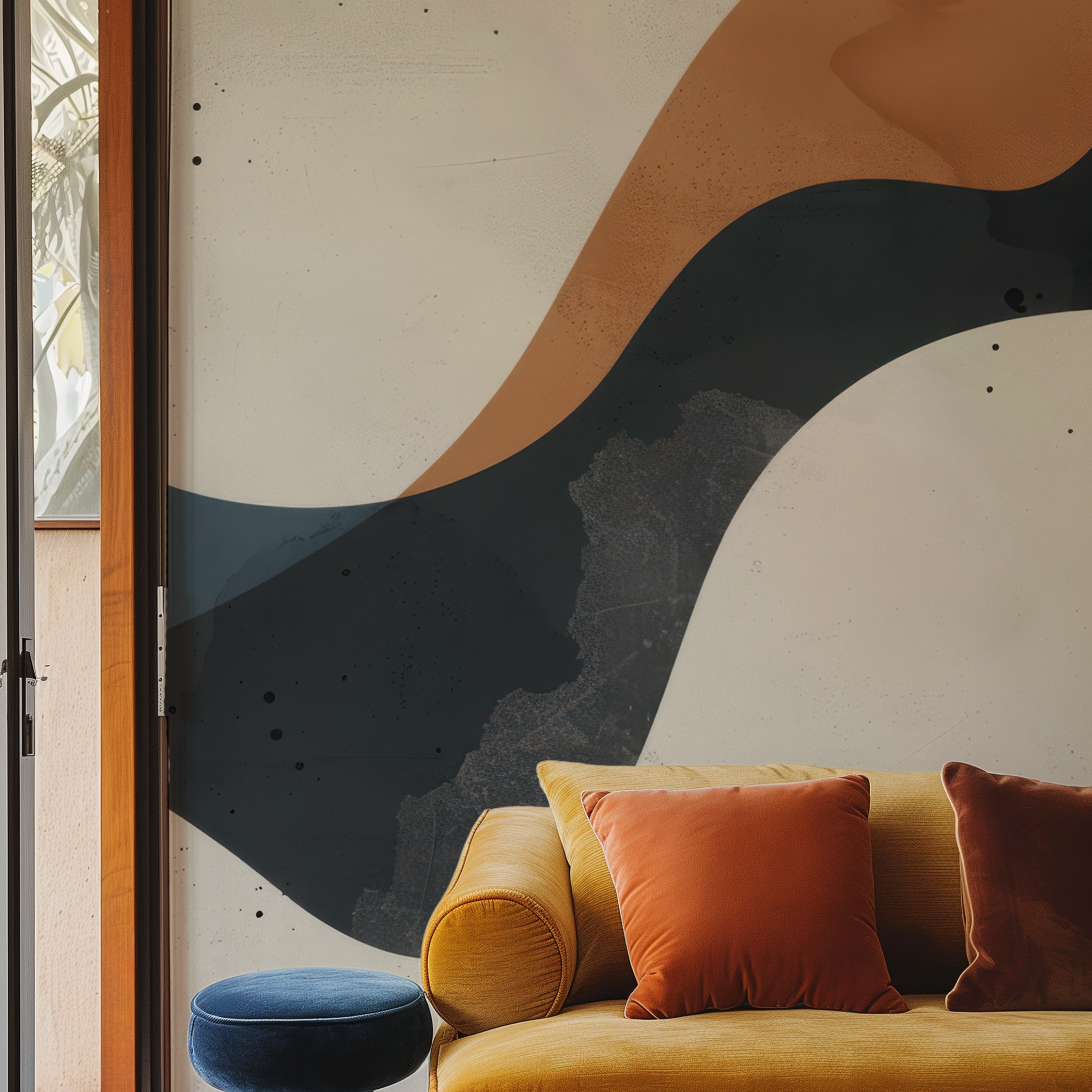 Modern Abstract Wall Mural
