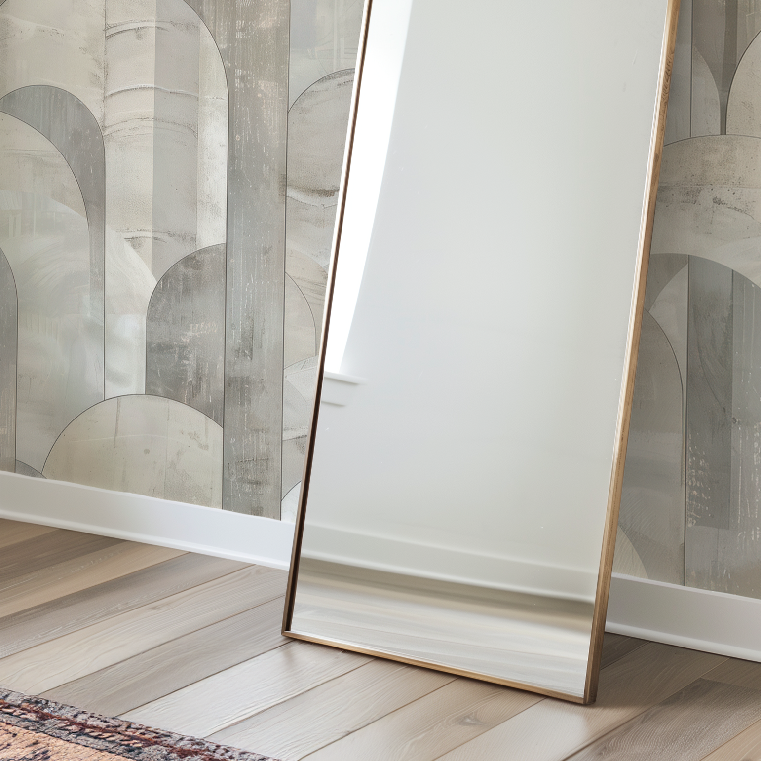 Neutral Abstract Arch Wallpaper