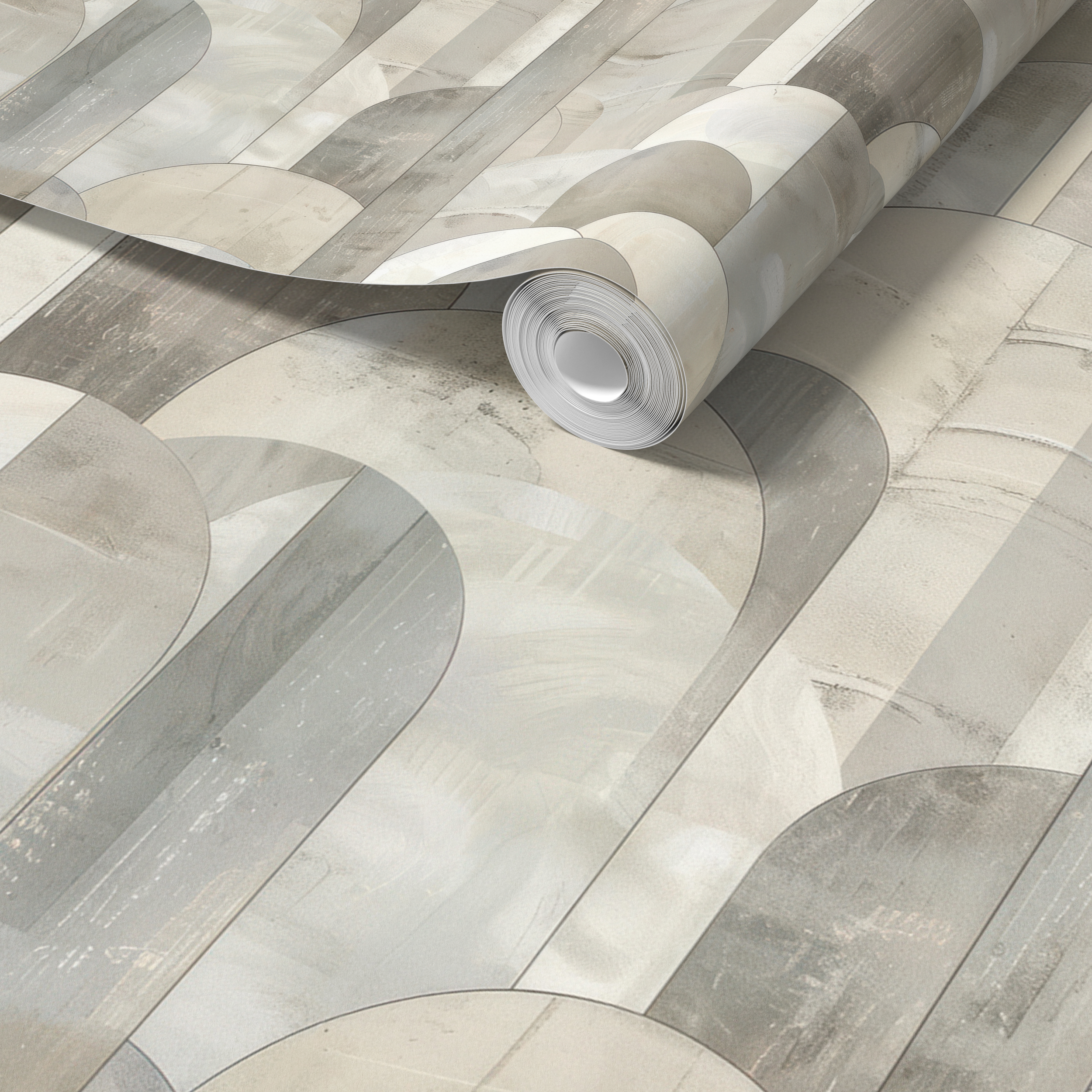 Neutral Abstract Arch Wallpaper