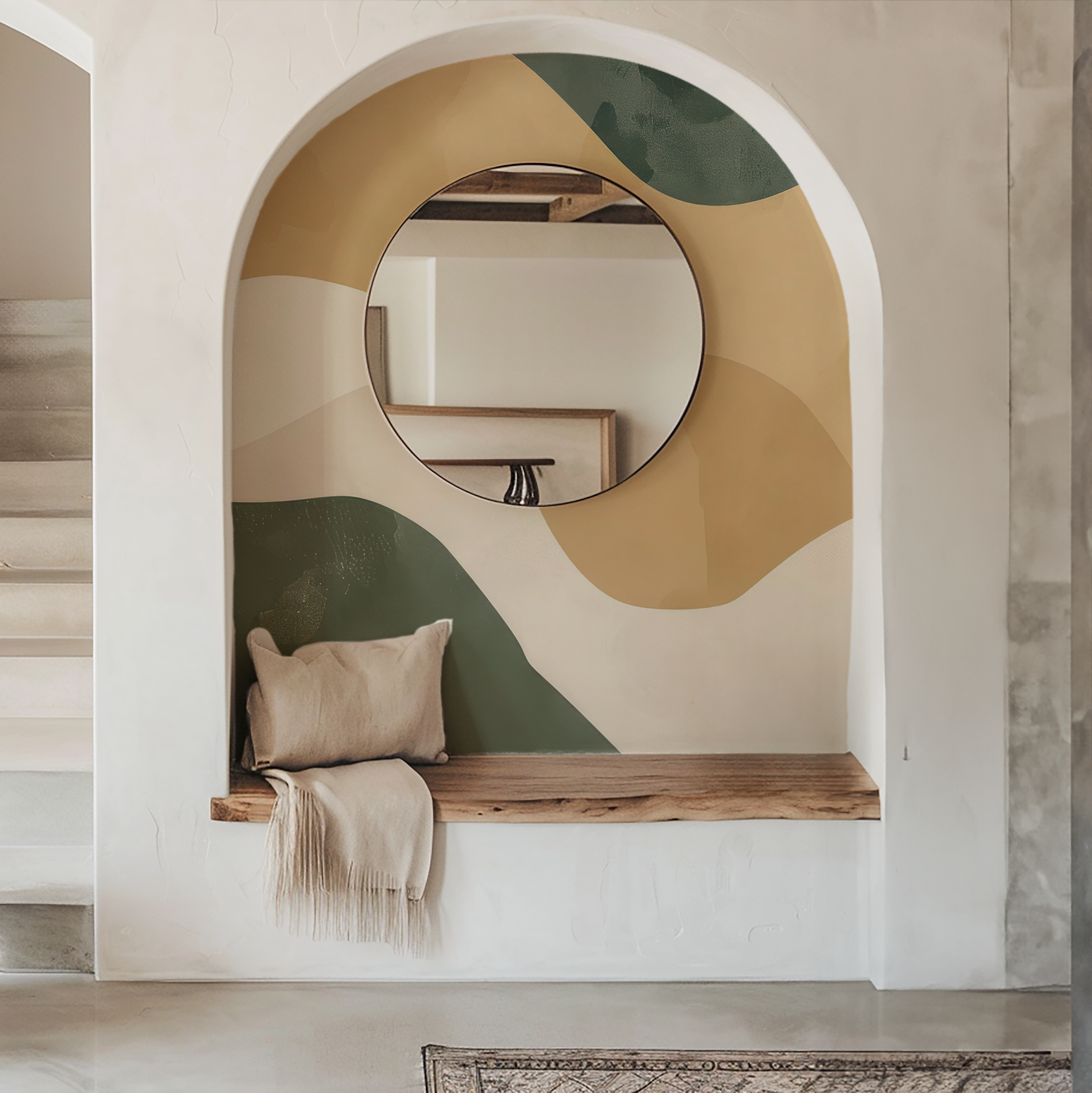 Modern Abstract Wallpaper Mural