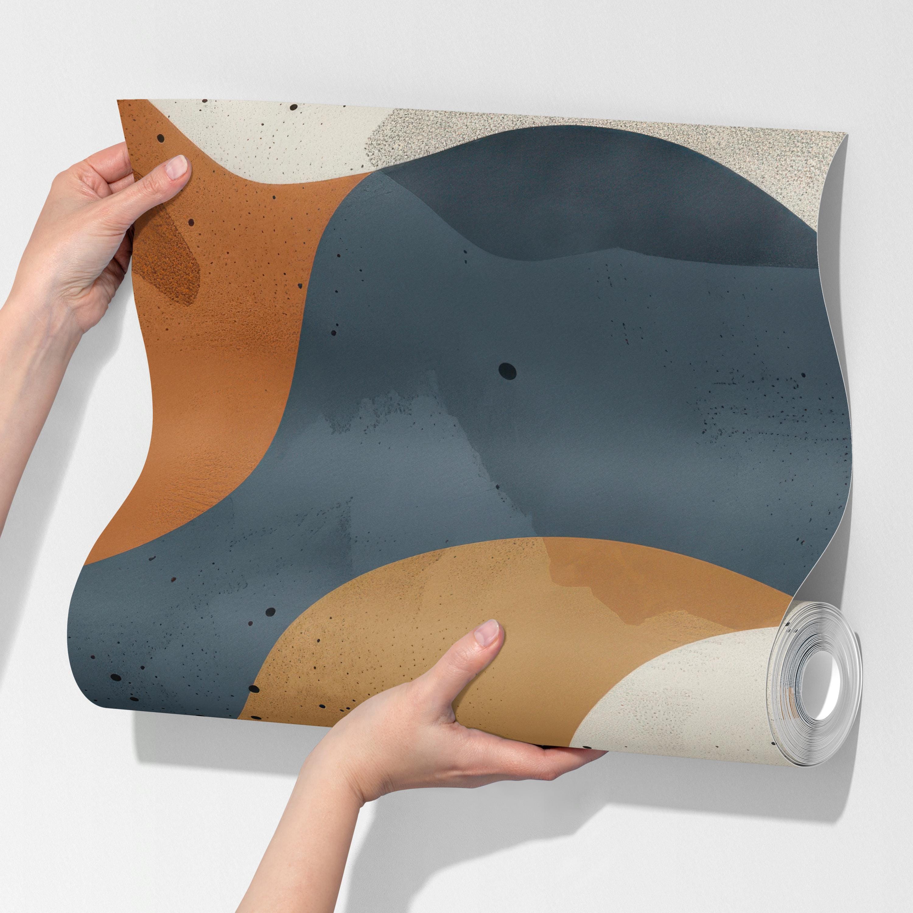 Modern Abstract Wave Design Wallpaper