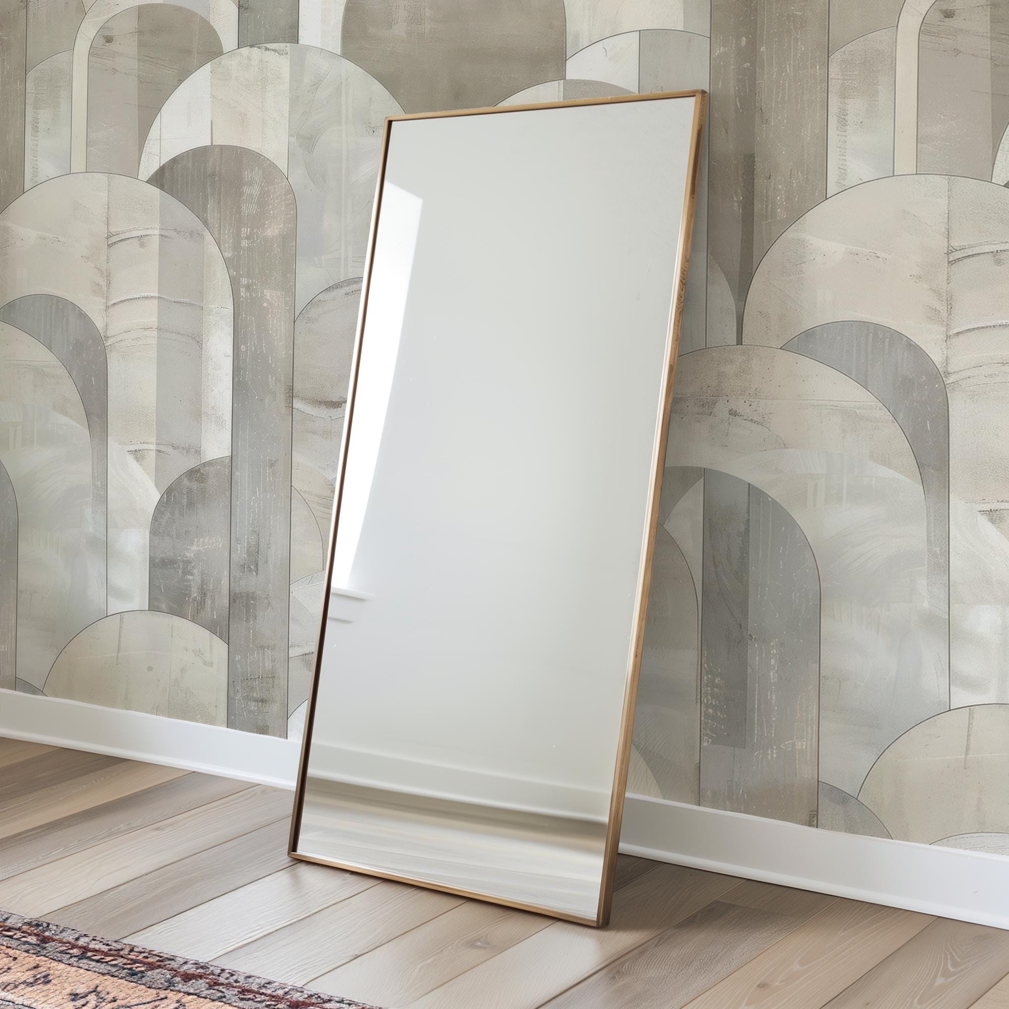 Modern Textured Neutral Arch Wallpaper