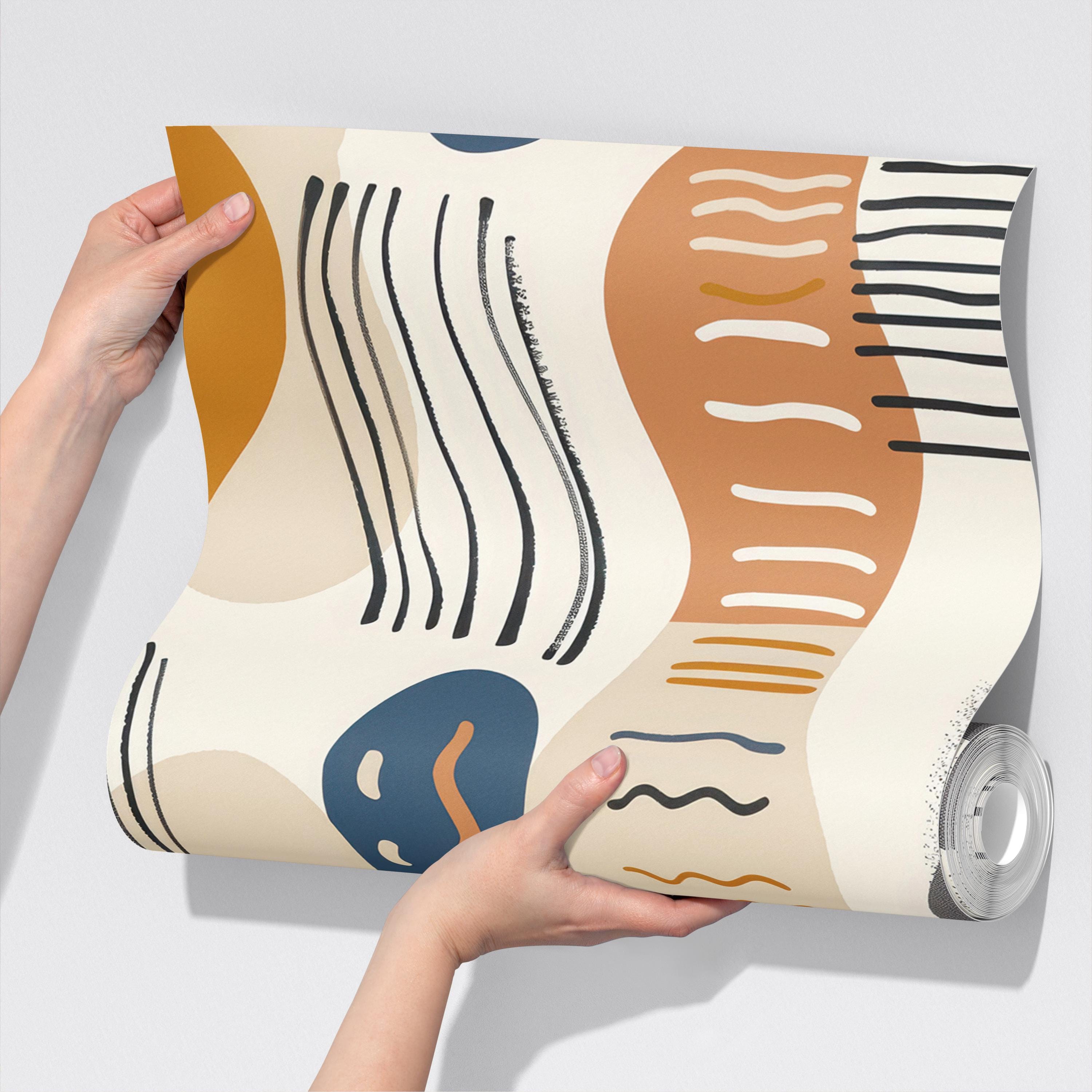 Earthy Minimalist Abstract Wallpaper