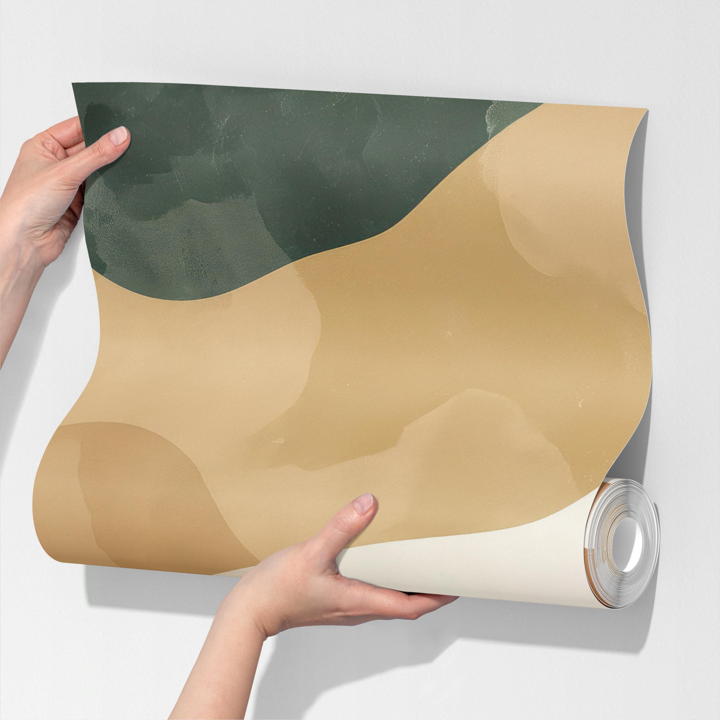 Earthy Abstract Shapes Wallpaper