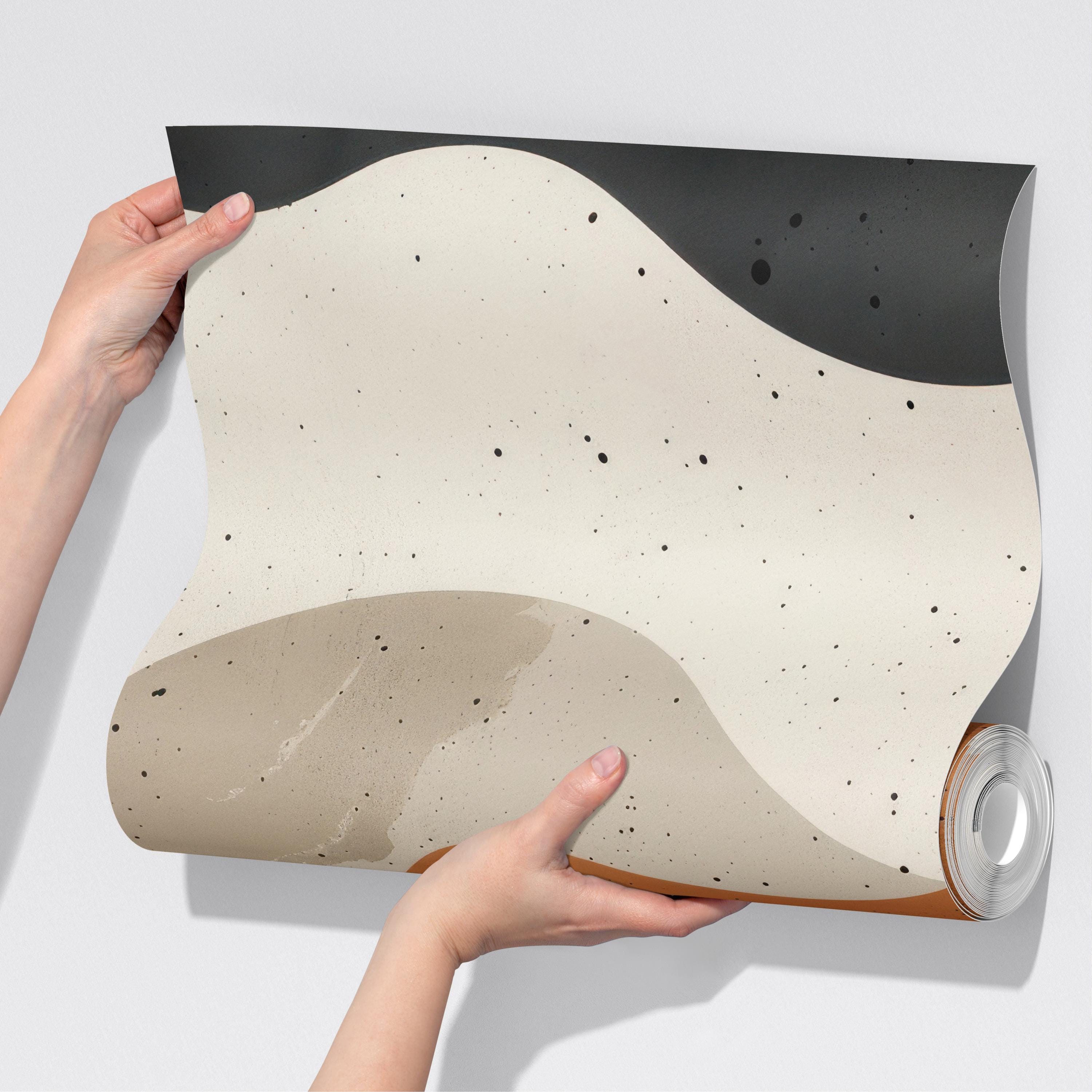 Abstract Neutral Earth Geometric Tones Wallpaper