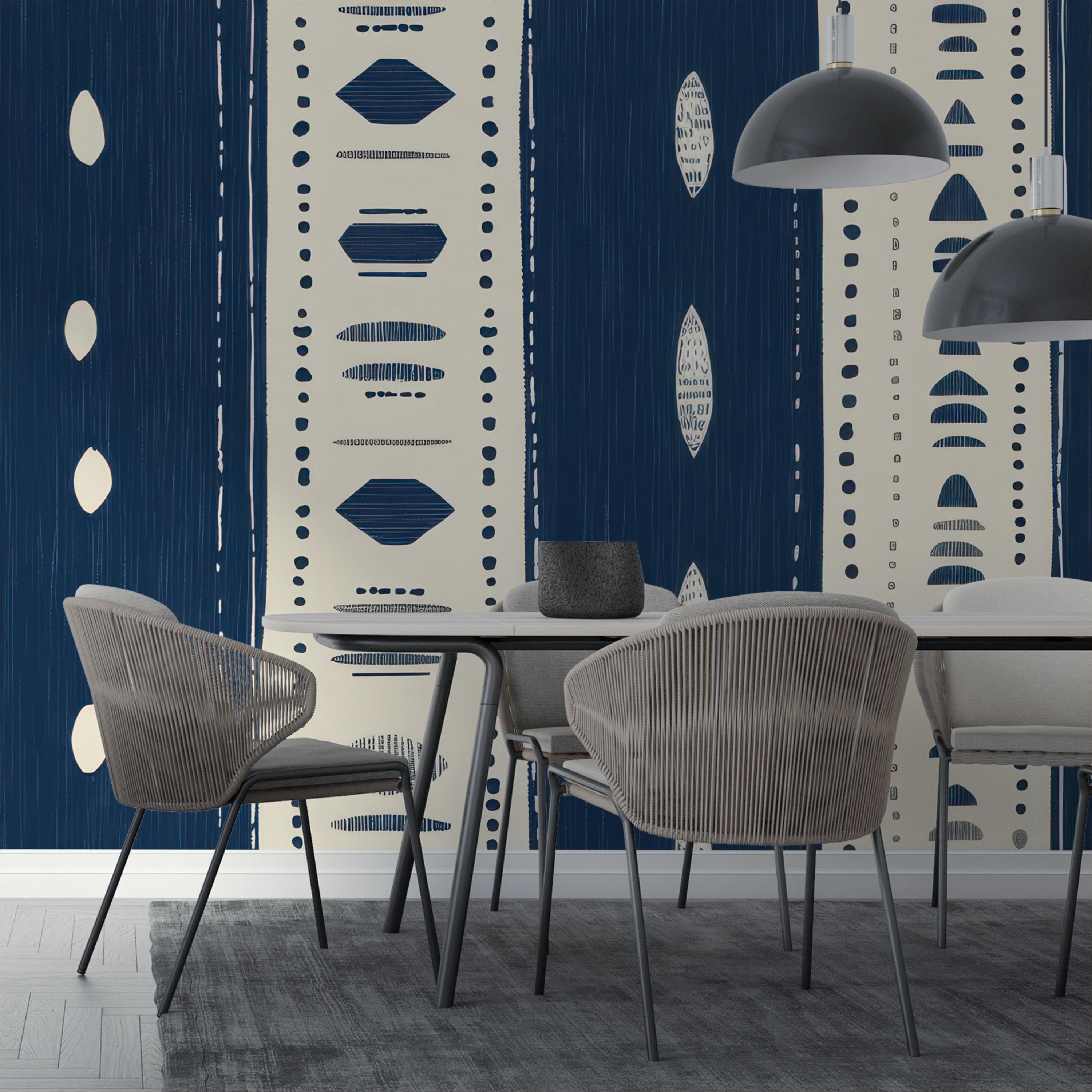 Modern Tribal Boho Wallpaper