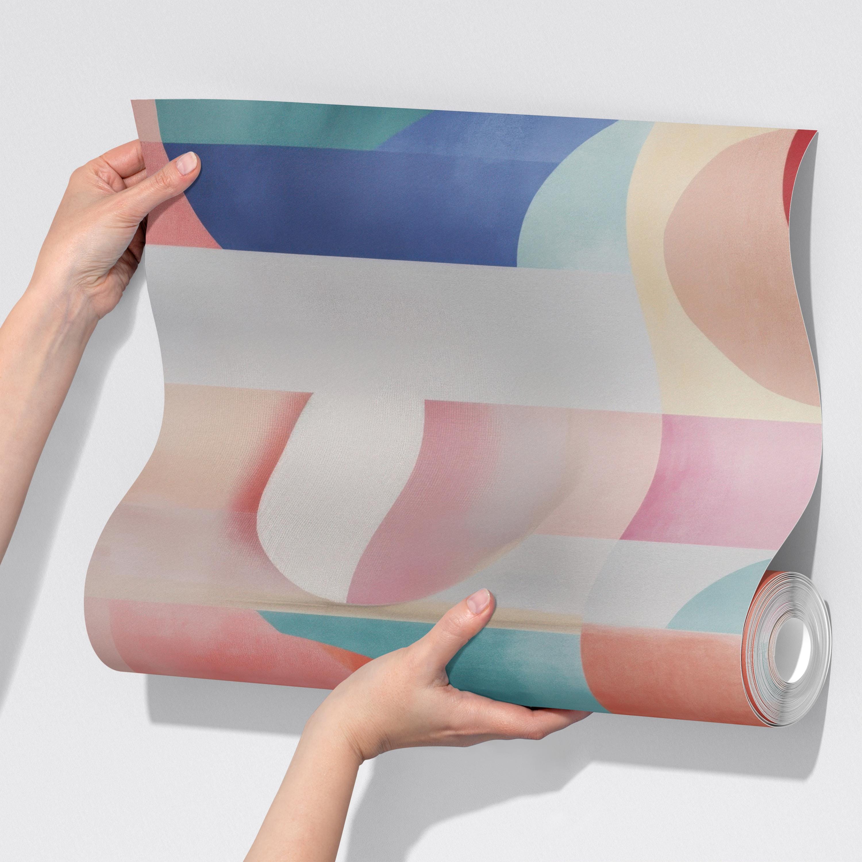 Boho Abstract Geometric Wallpaper