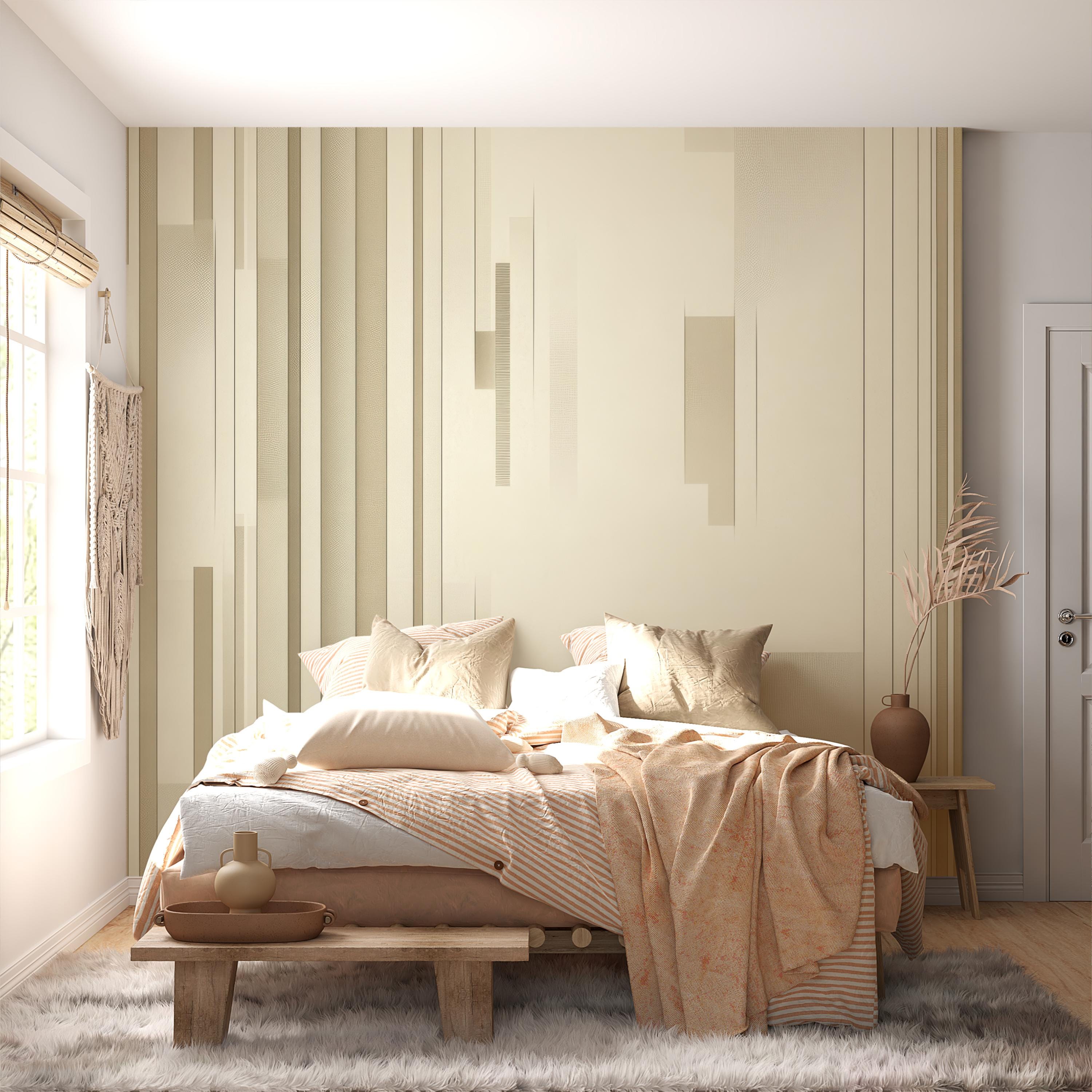 Modern Minimalist Line Art Wallpaper