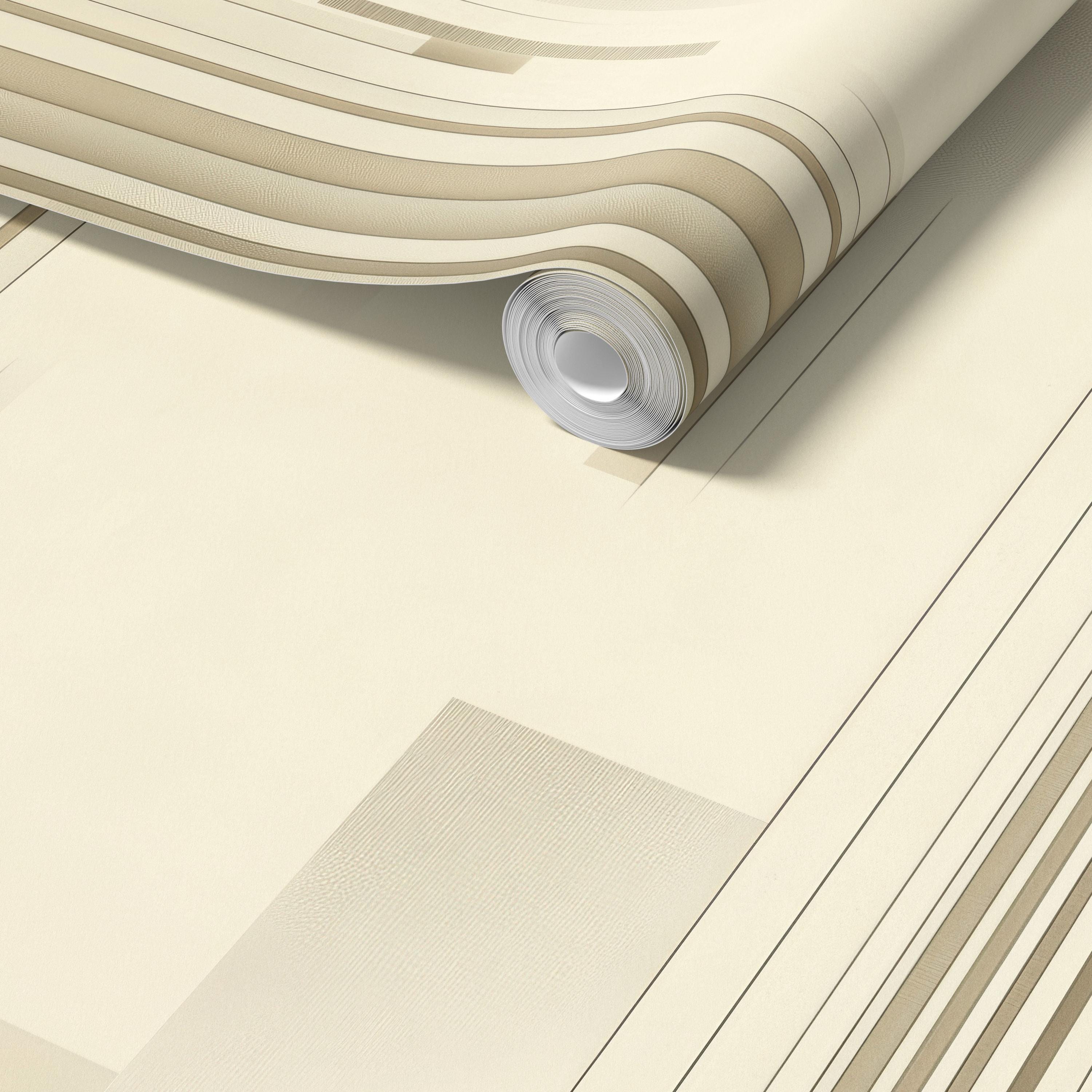 Modern Minimalist Line Art Wallpaper