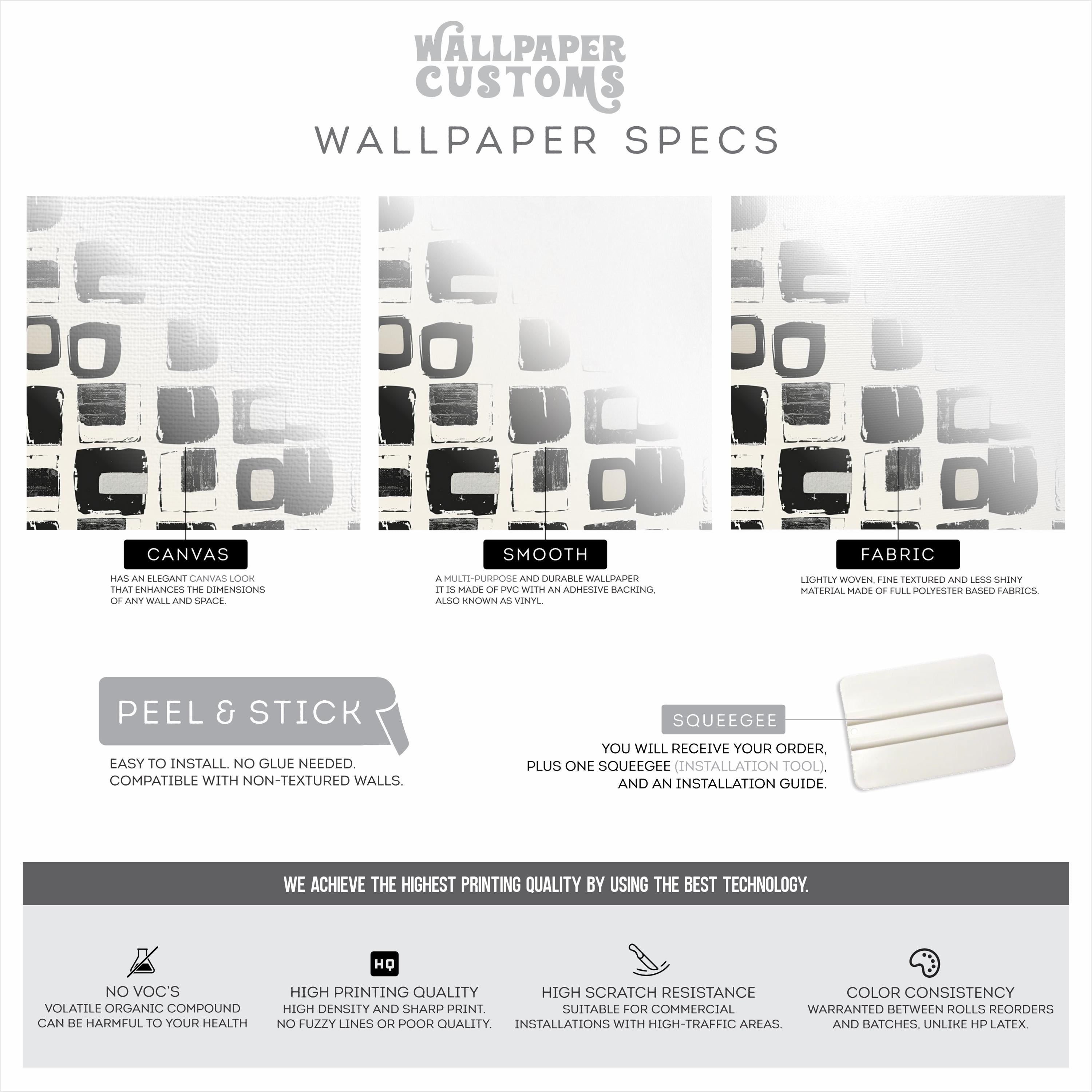 Modern Abstract Square Wallpaper