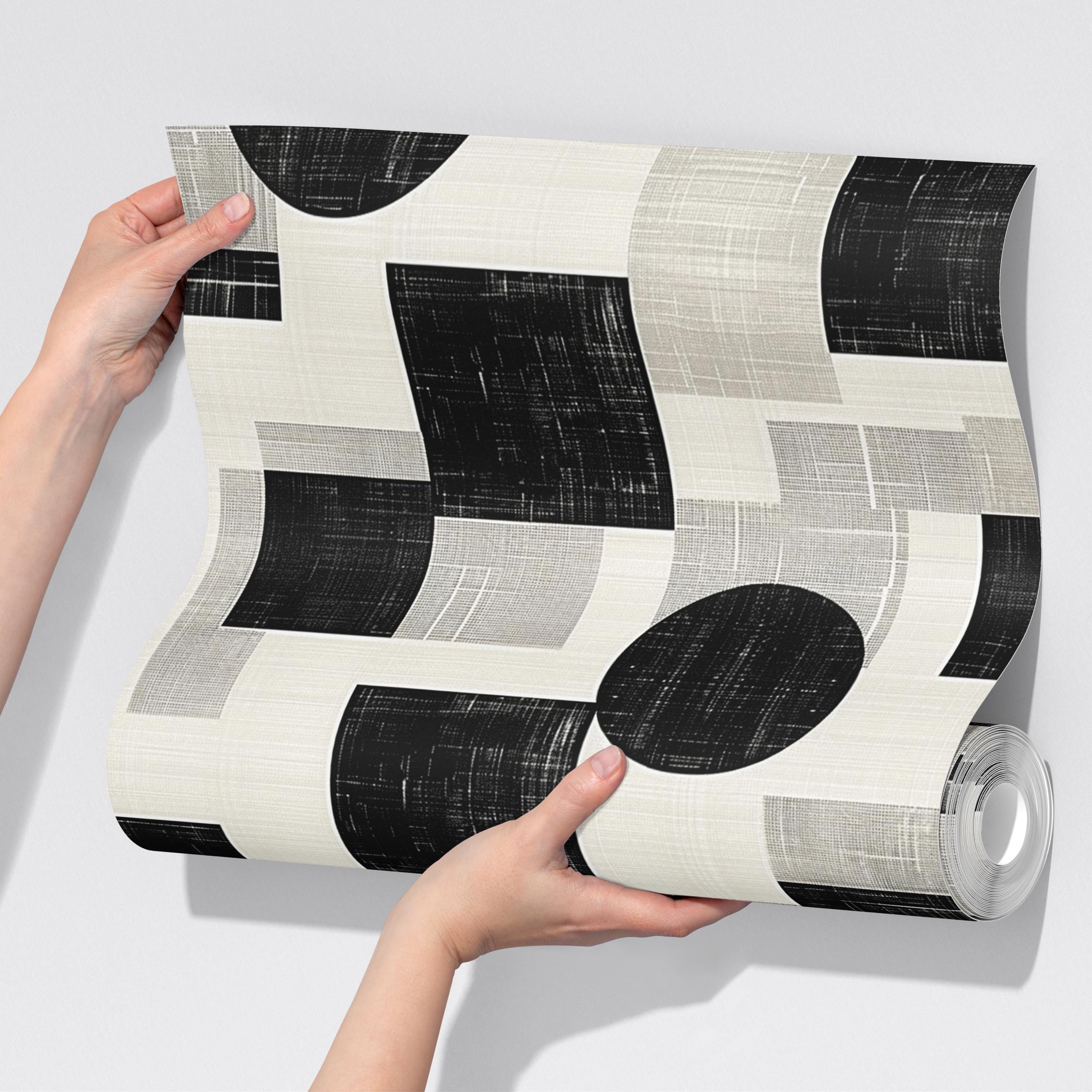 Stylish Modern Geometric Wallpaper