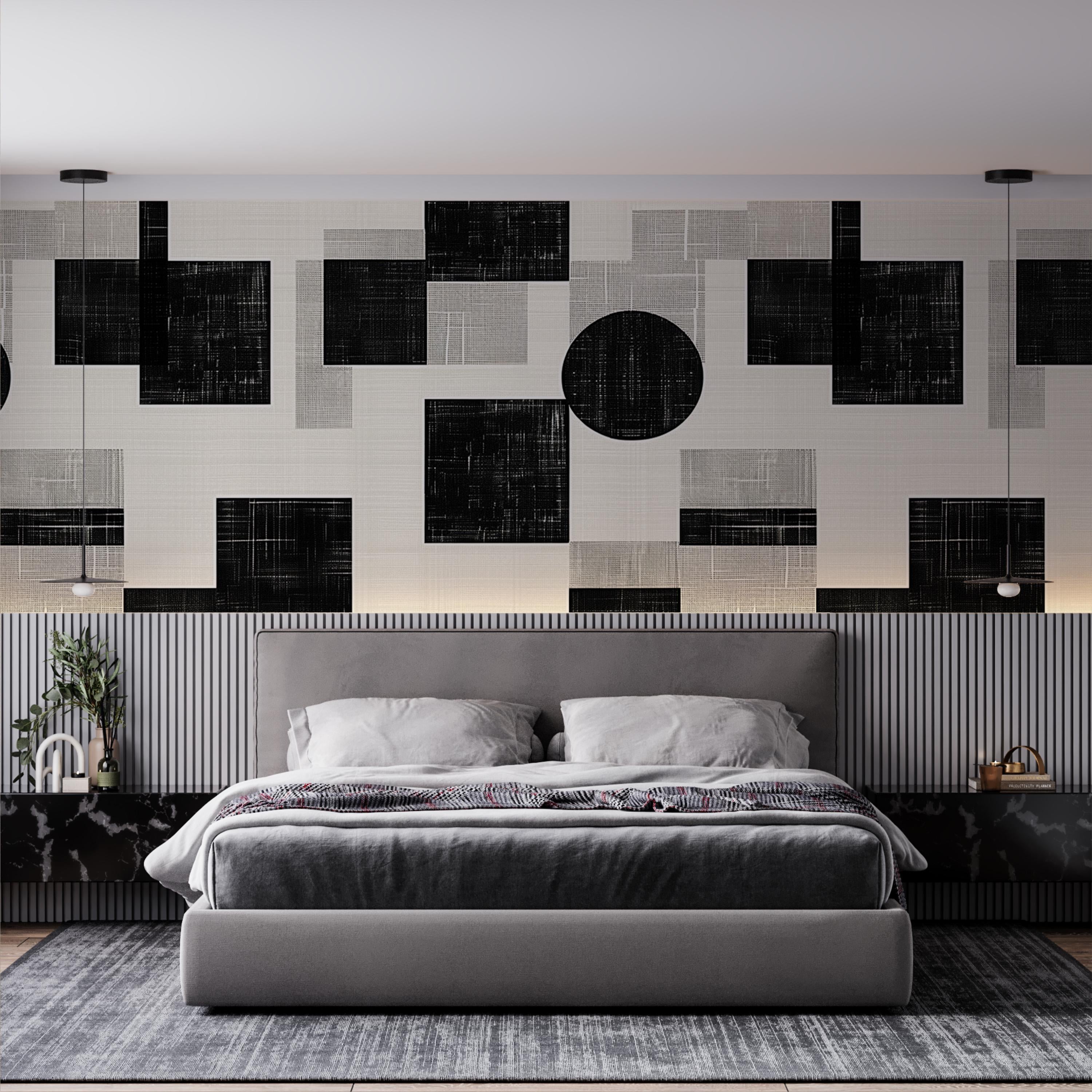Stylish Modern Geometric Wallpaper