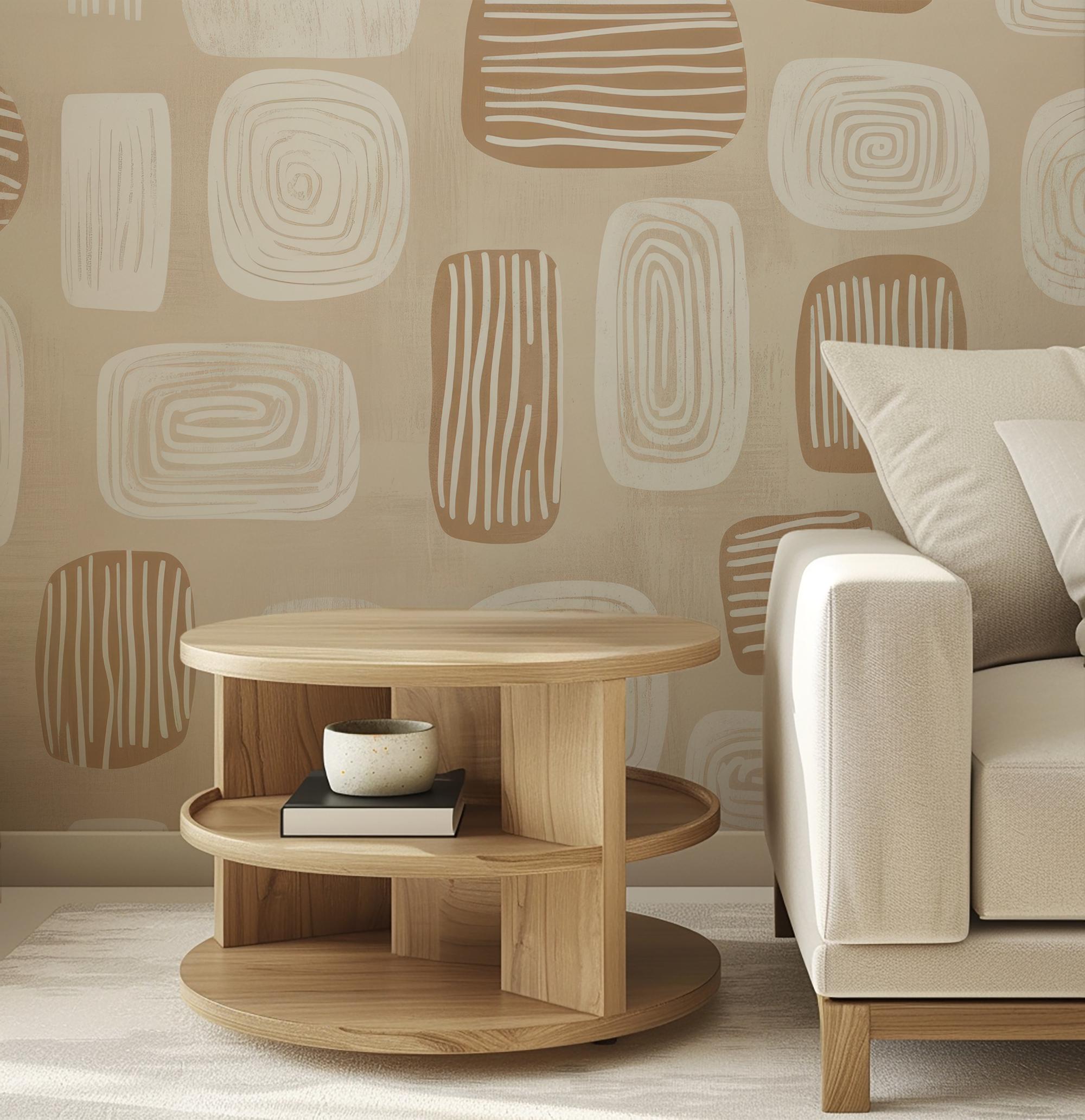 Minimalist Abstract Geometric Wallpaper