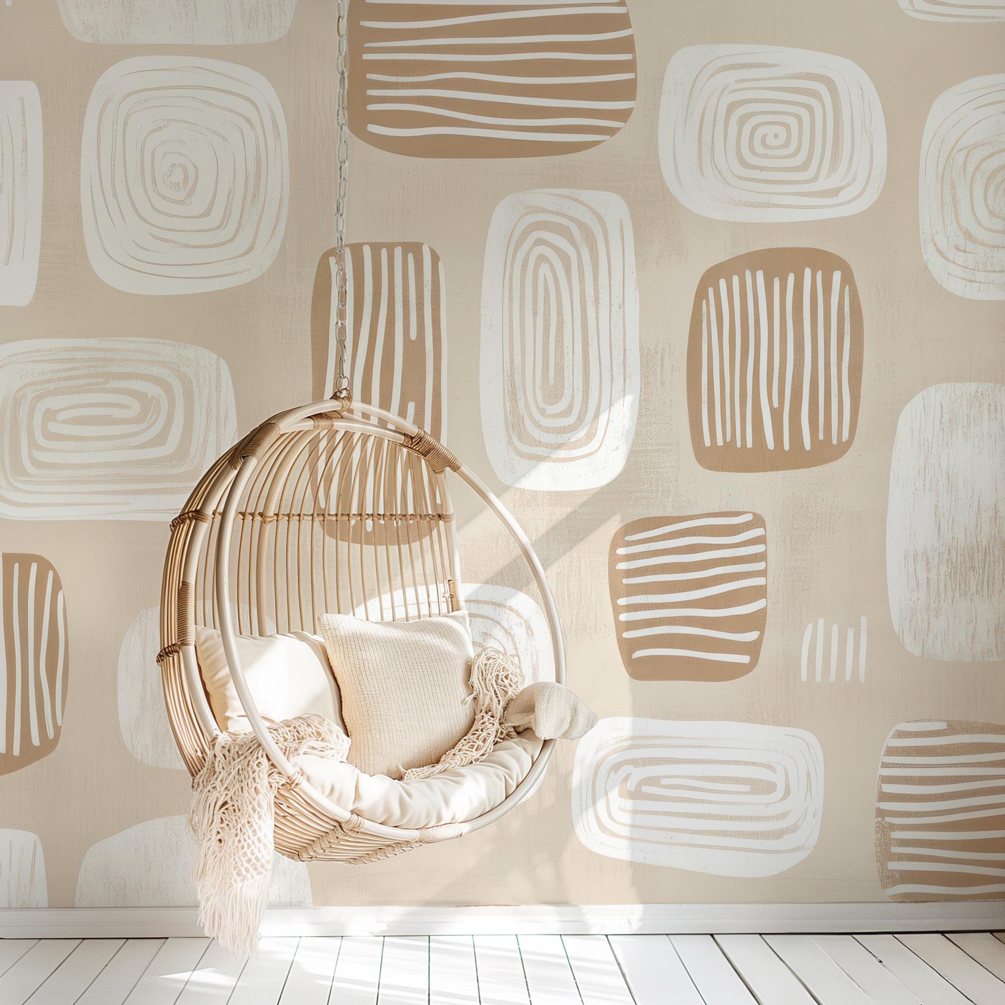 Minimalist Abstract Geometric Wallpaper