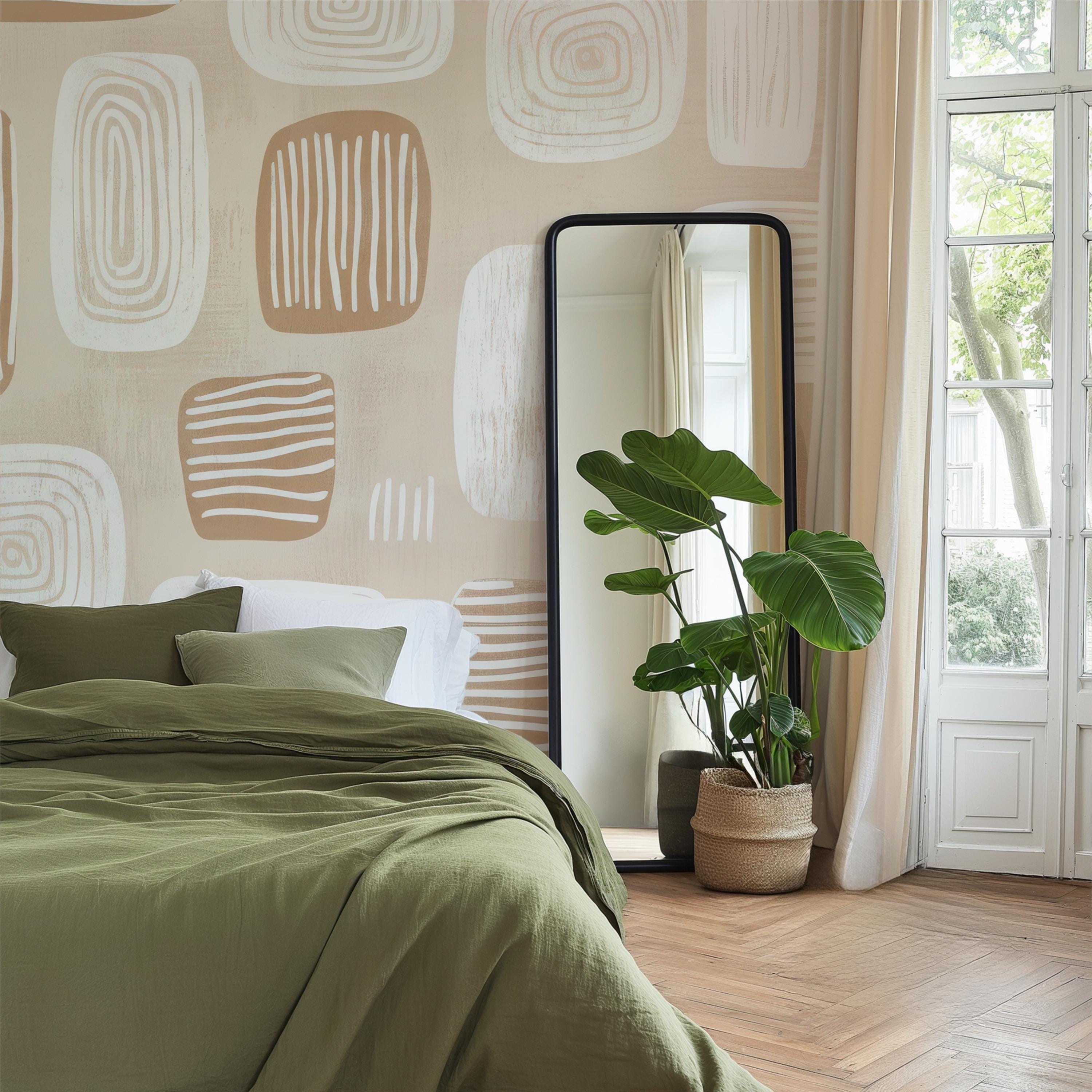 Minimalist Abstract Geometric Wallpaper