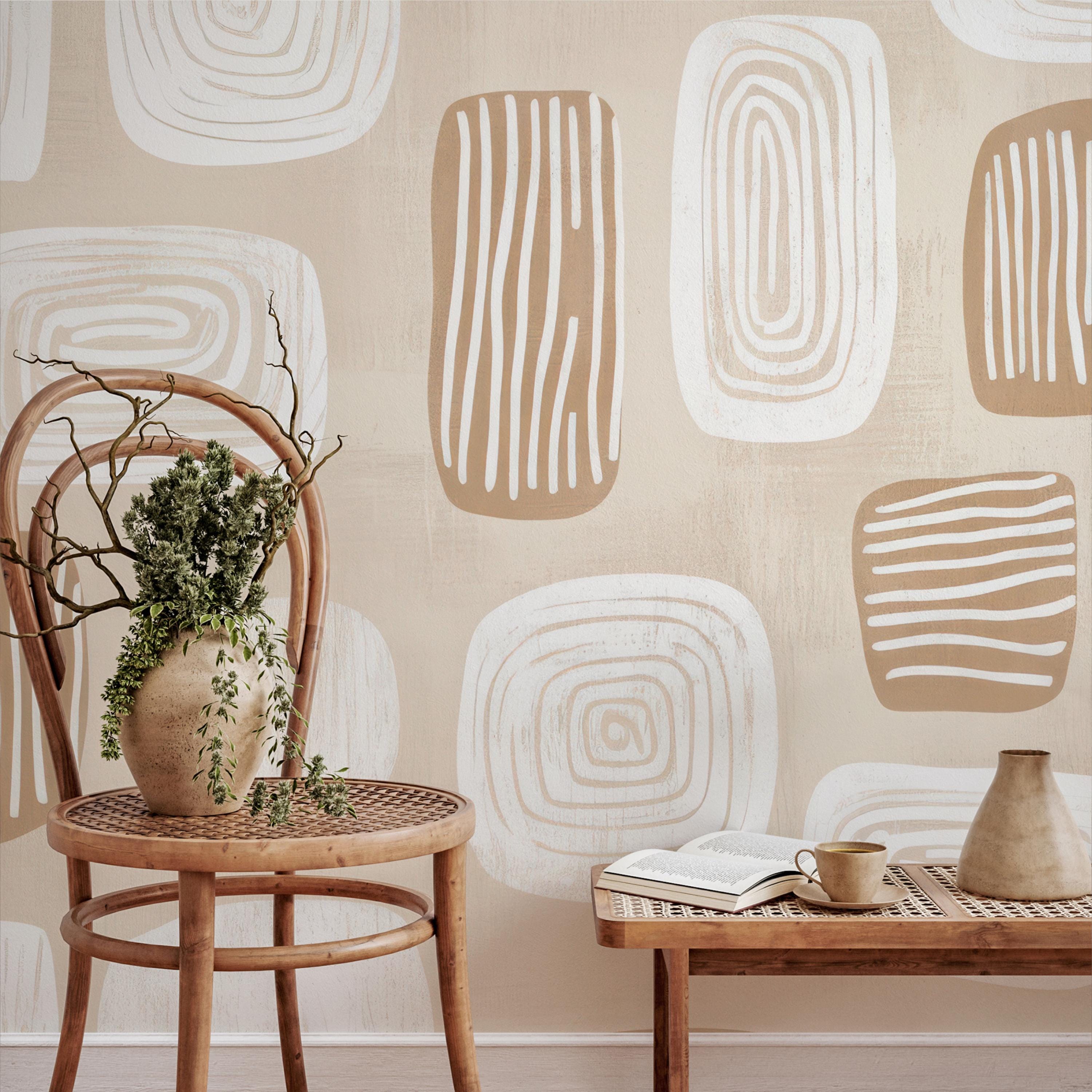 Minimalist Abstract Geometric Wallpaper