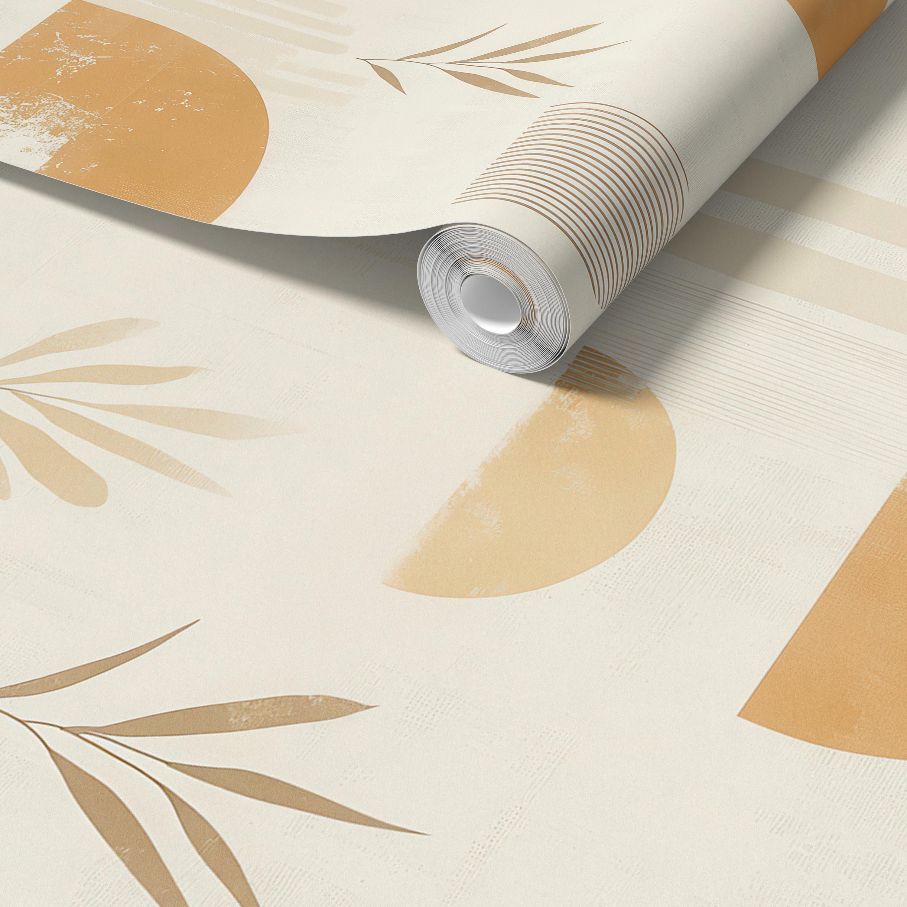 Modern Abstract Shape Wallpaper