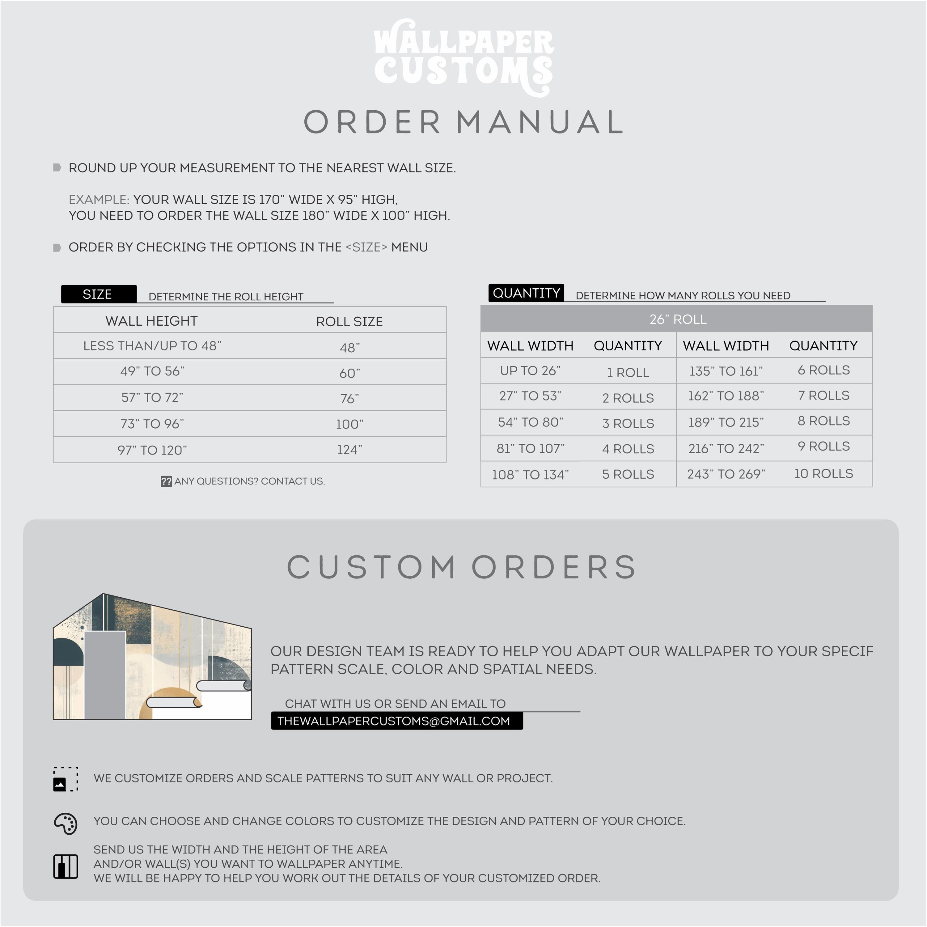 Modern Scandinavian Geometric Wallpaper