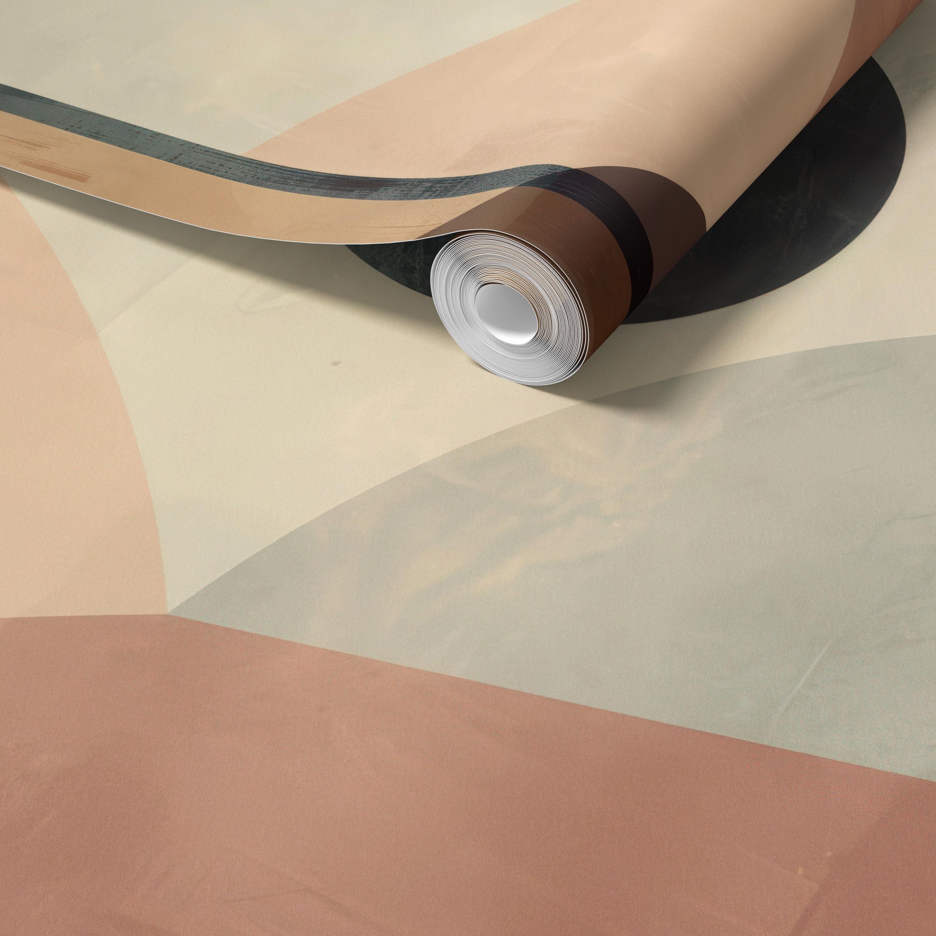 Mid Century Abstract Wallpaper