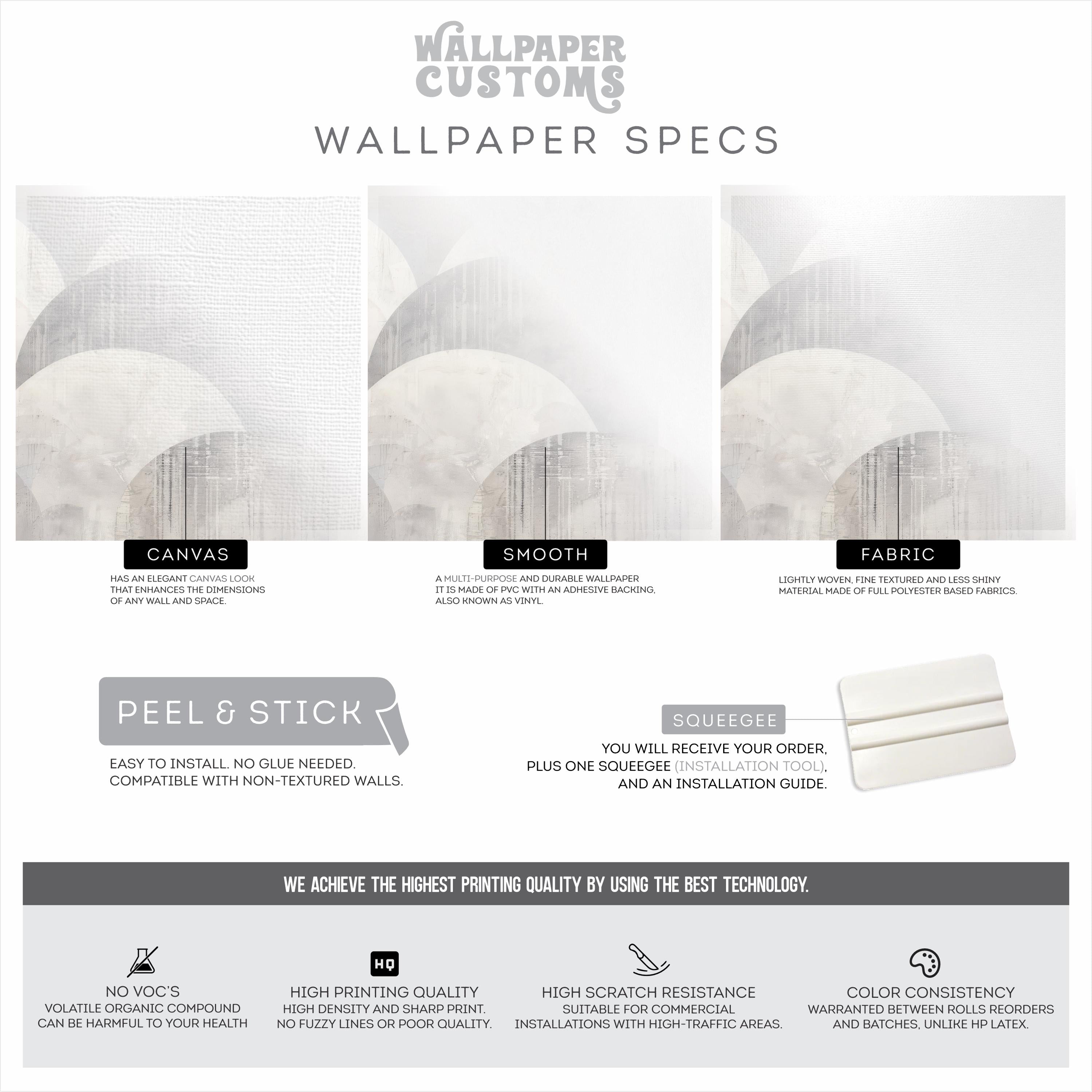 Soft Beige Arch Wallpaper Mural