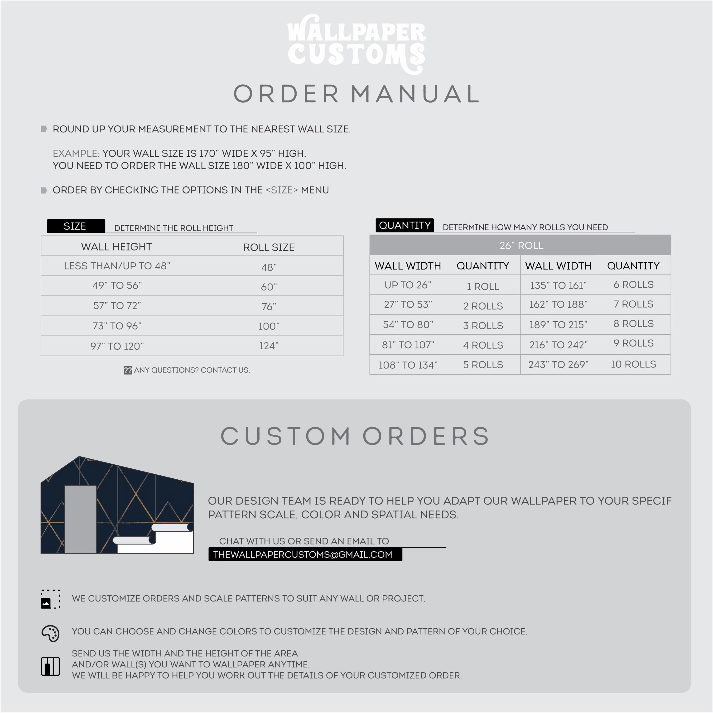 Luxury Navy Blue Geometric Wallpaper