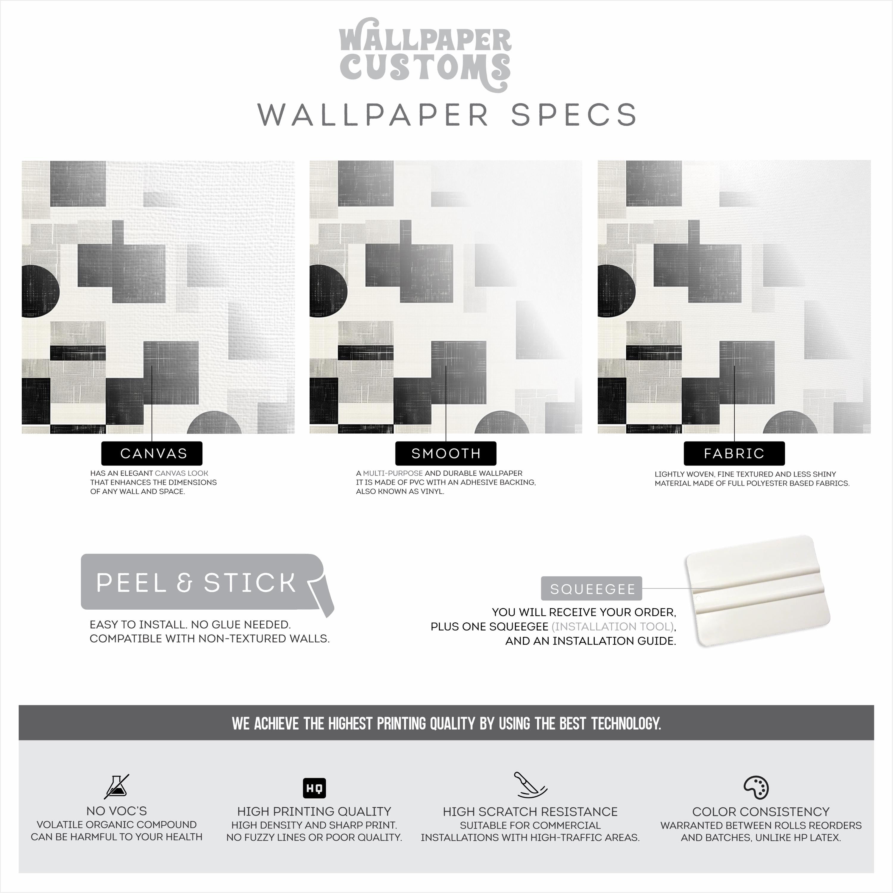 Stylish Modern Geometric Wallpaper