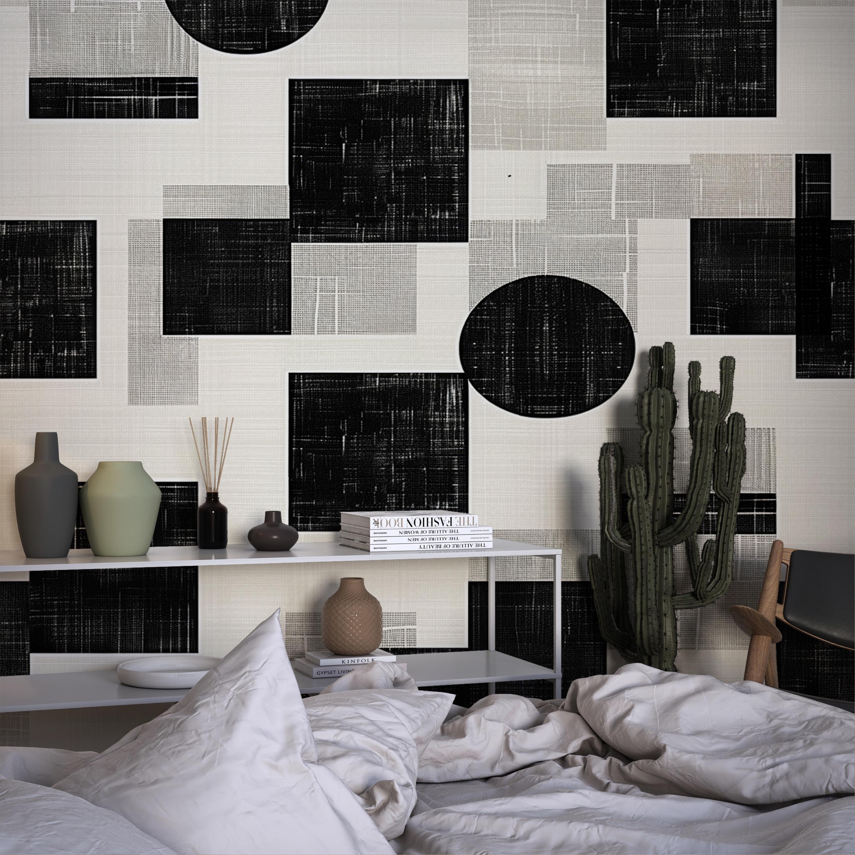 Stylish Modern Geometric Wallpaper