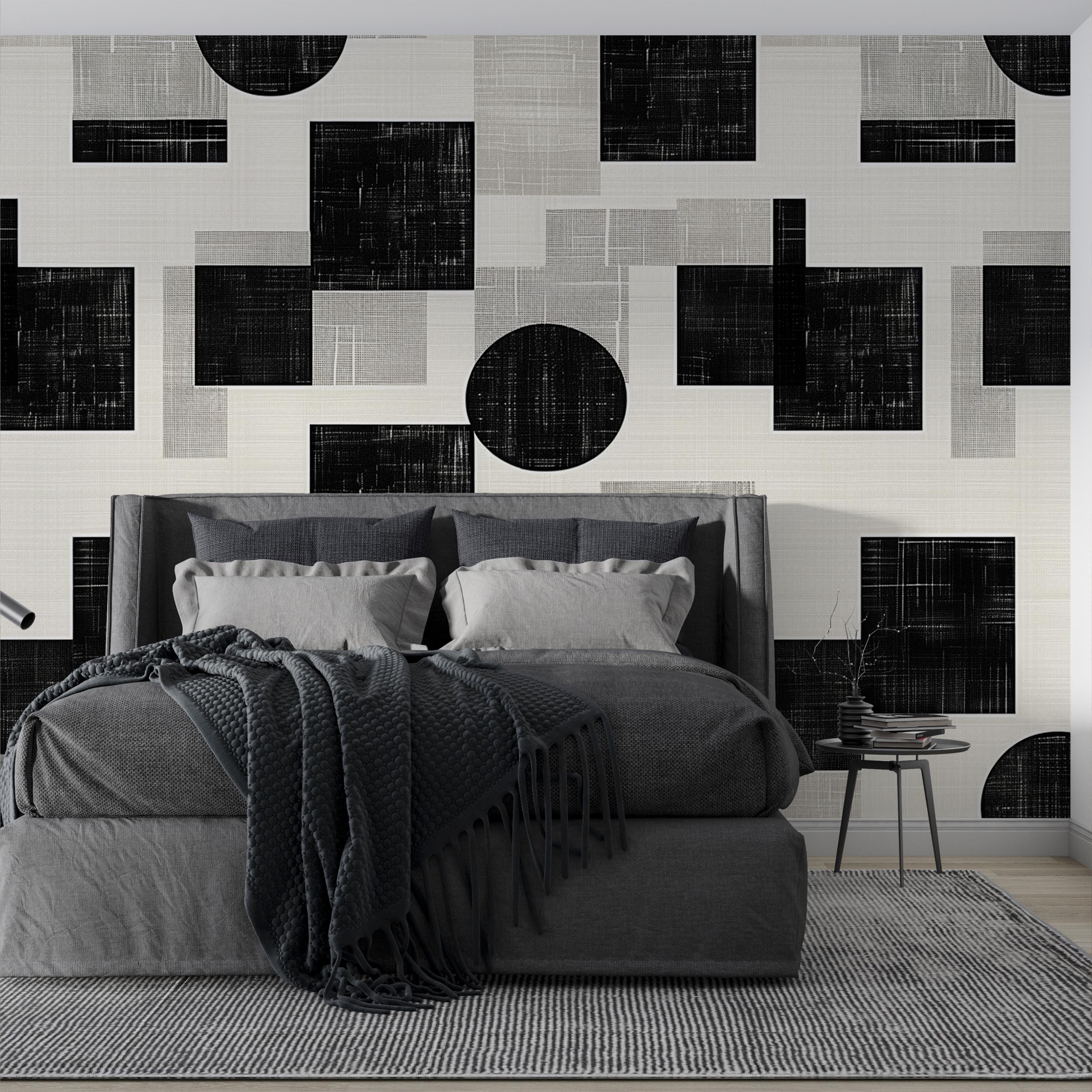 Stylish Modern Geometric Wallpaper