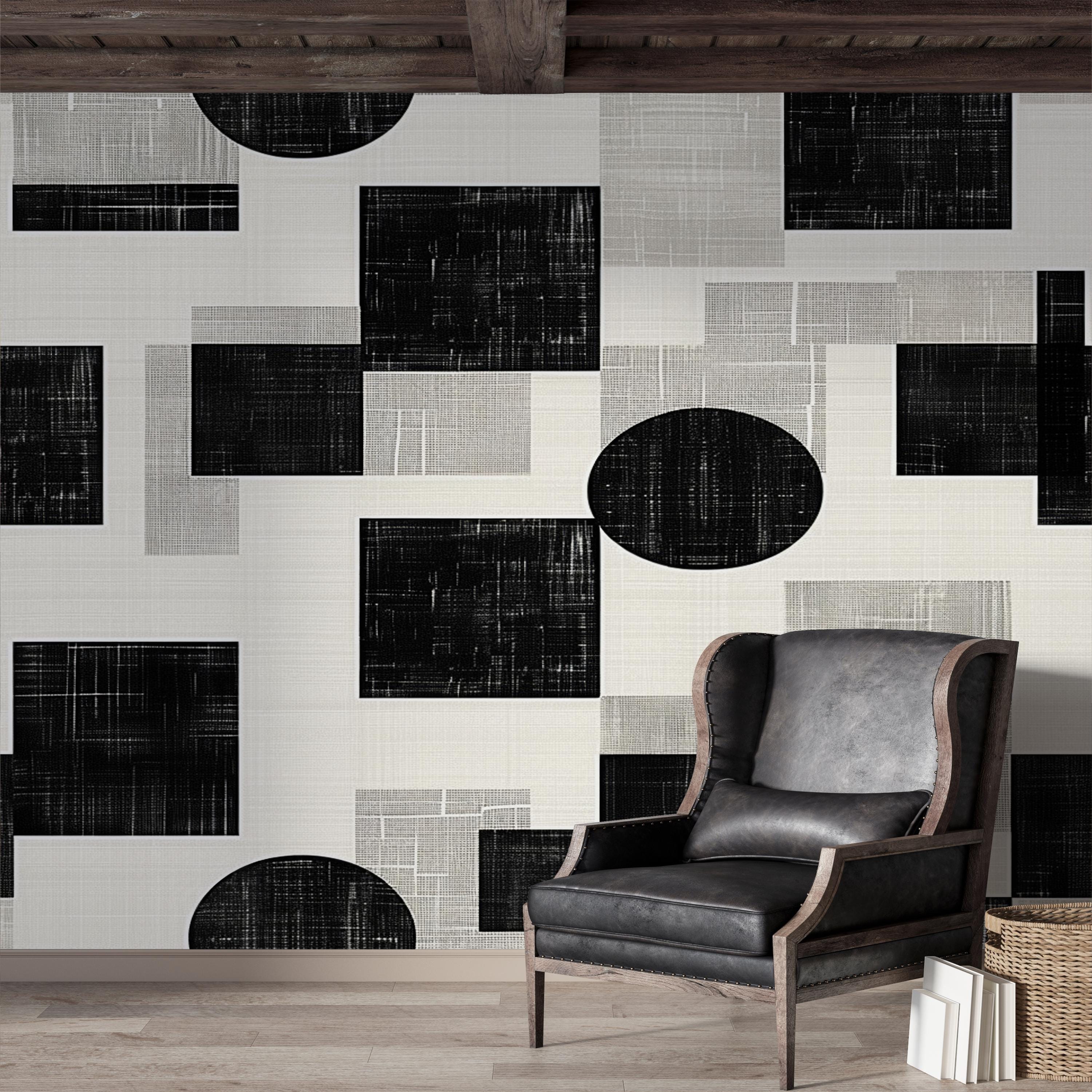 Stylish Modern Geometric Wallpaper