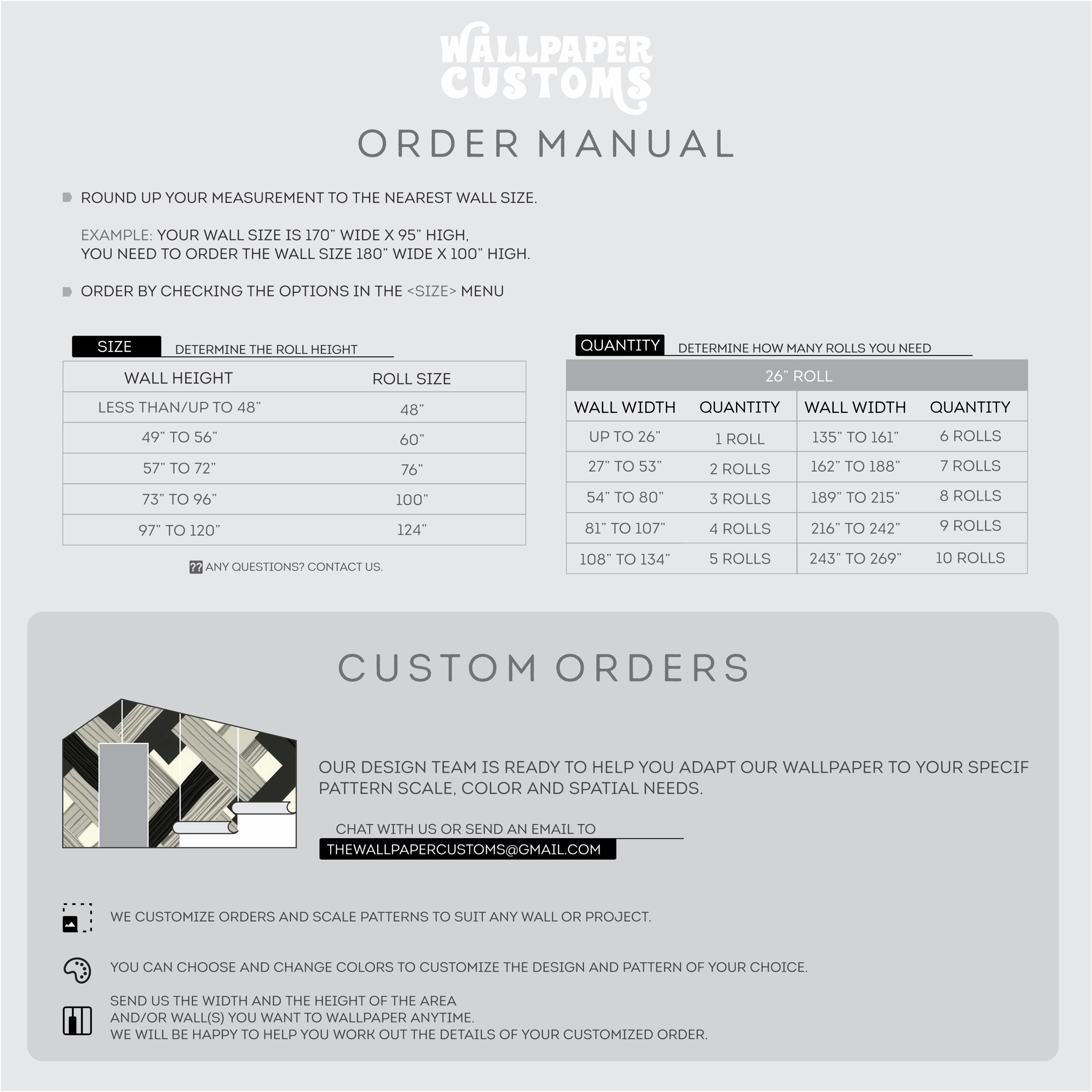 Modern Interwoven Pattern Wallpaper