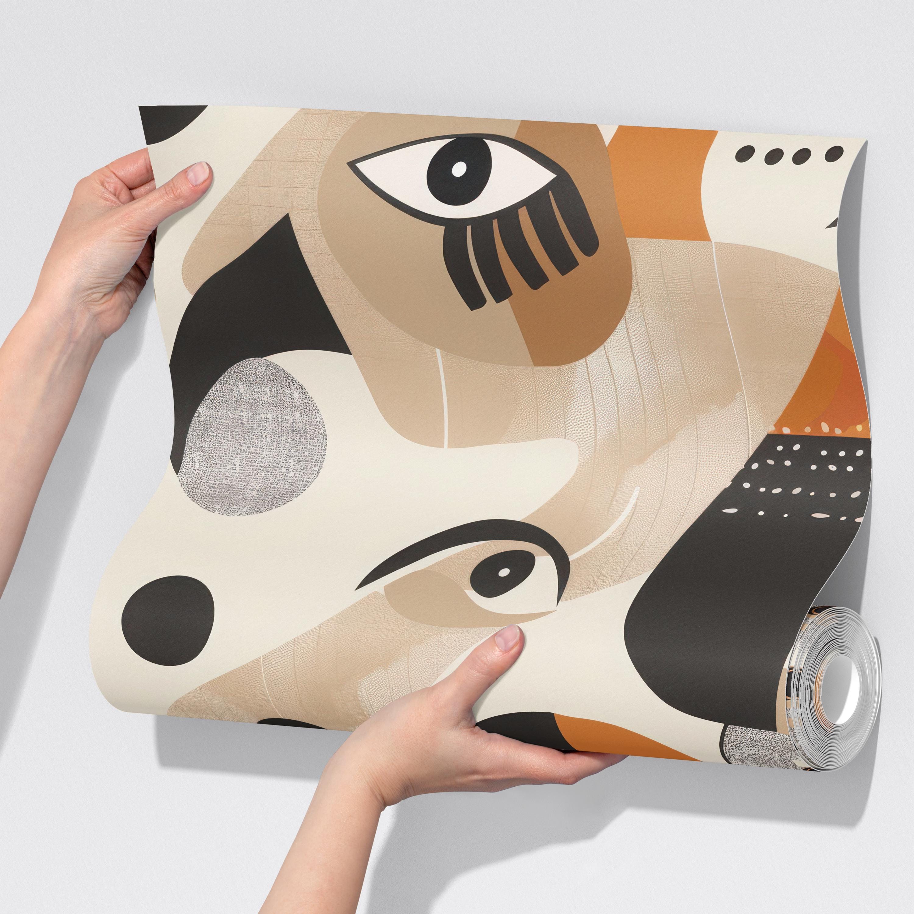 Abstract Eye Art Wallpaper Mural