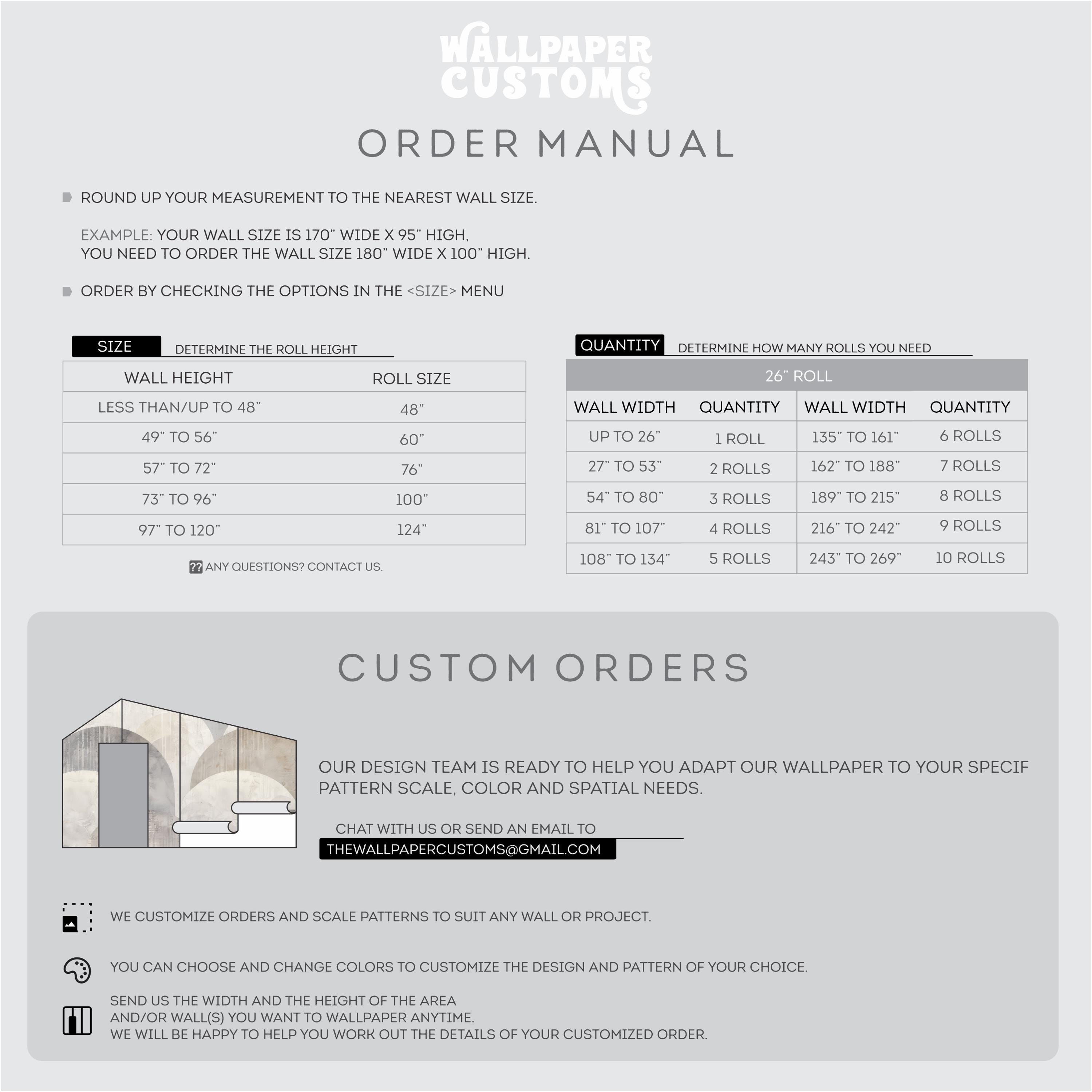 Soft Beige Arch Wallpaper Mural