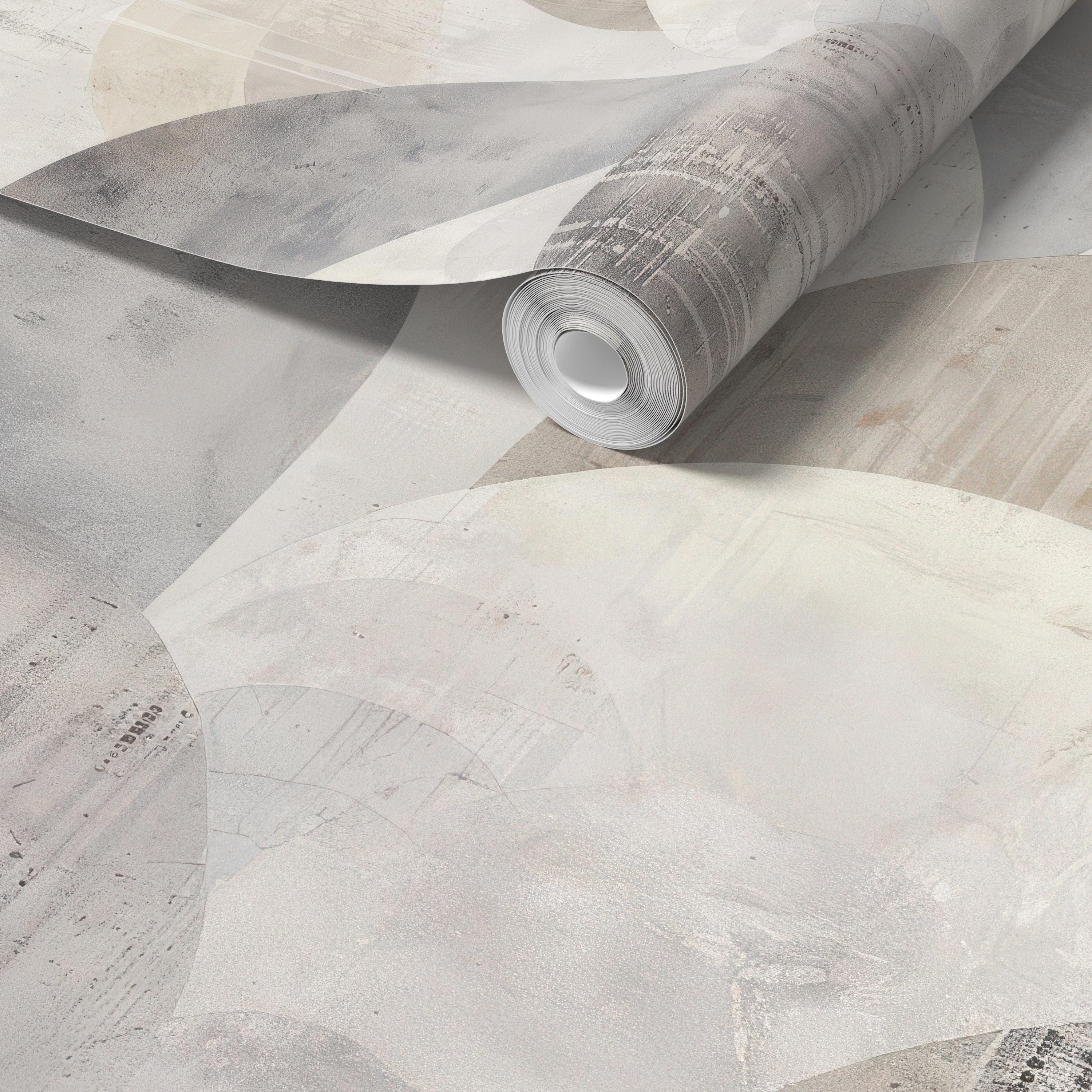 Soft Beige Arch Wallpaper Mural