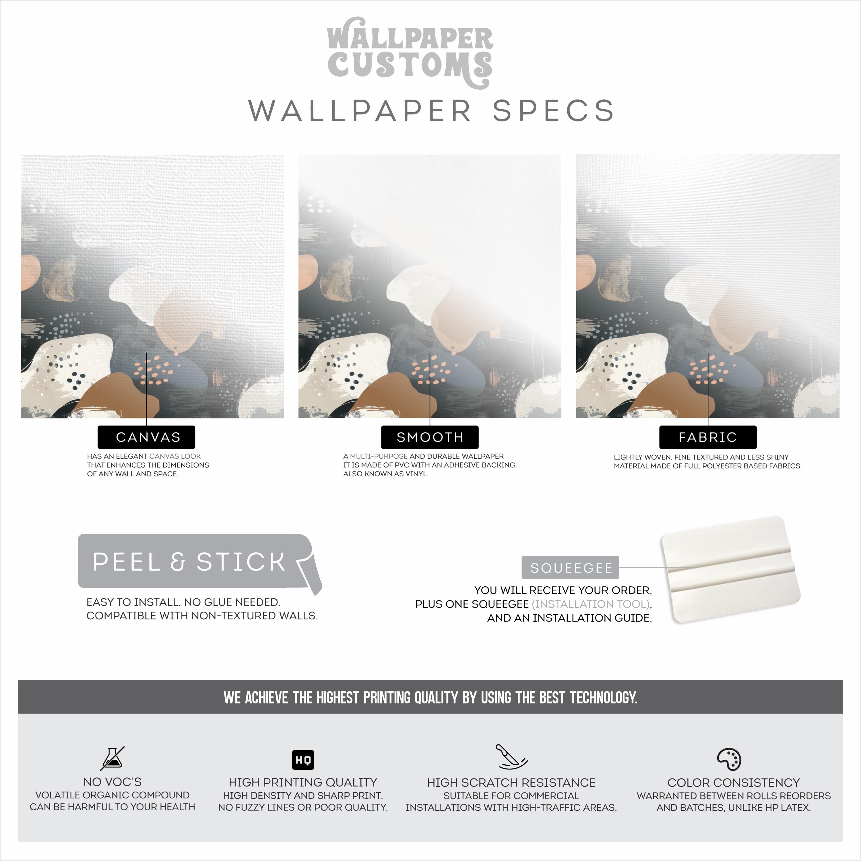 Earthy Terracotta Pattern Wallpaper