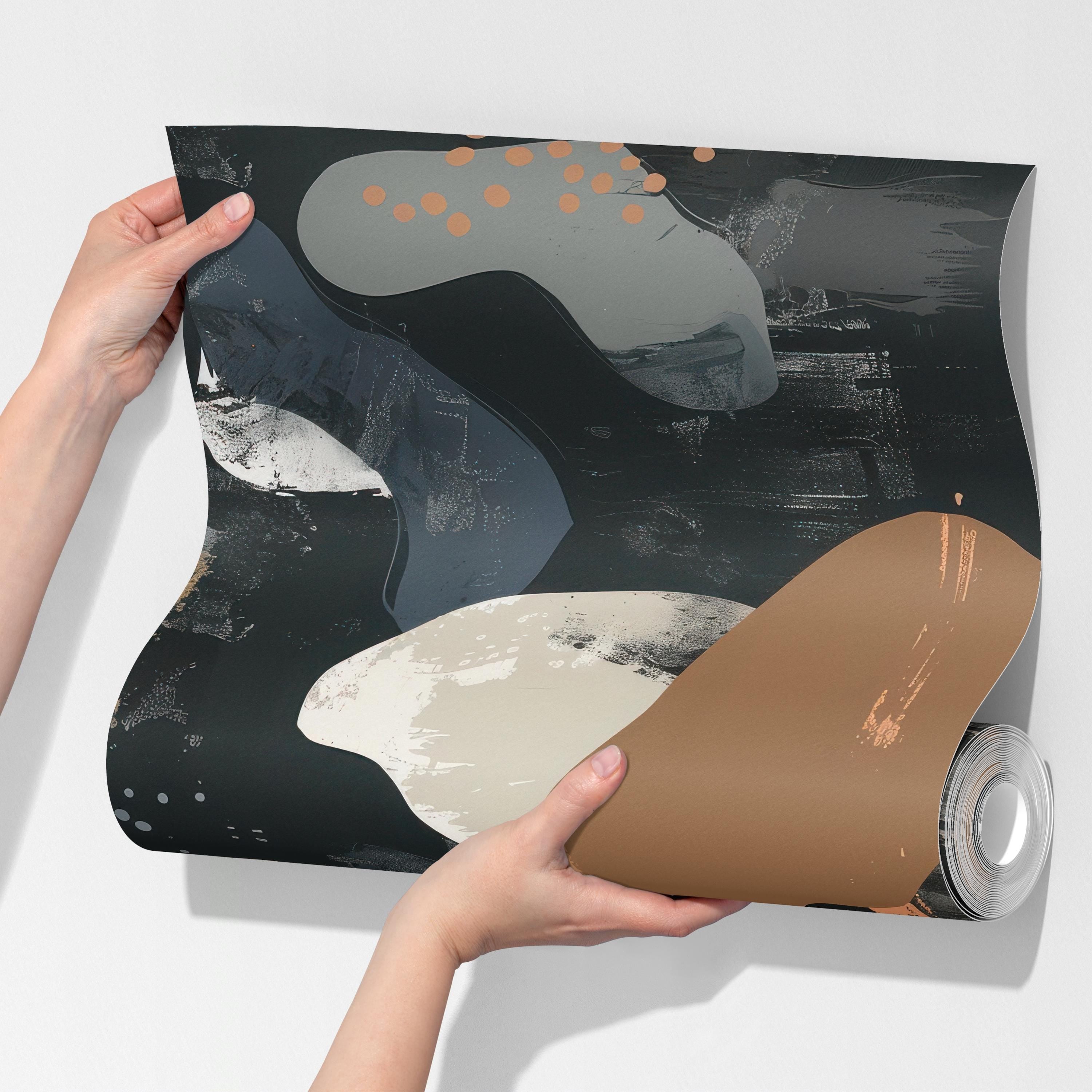 Earthy Terracotta Pattern Wallpaper