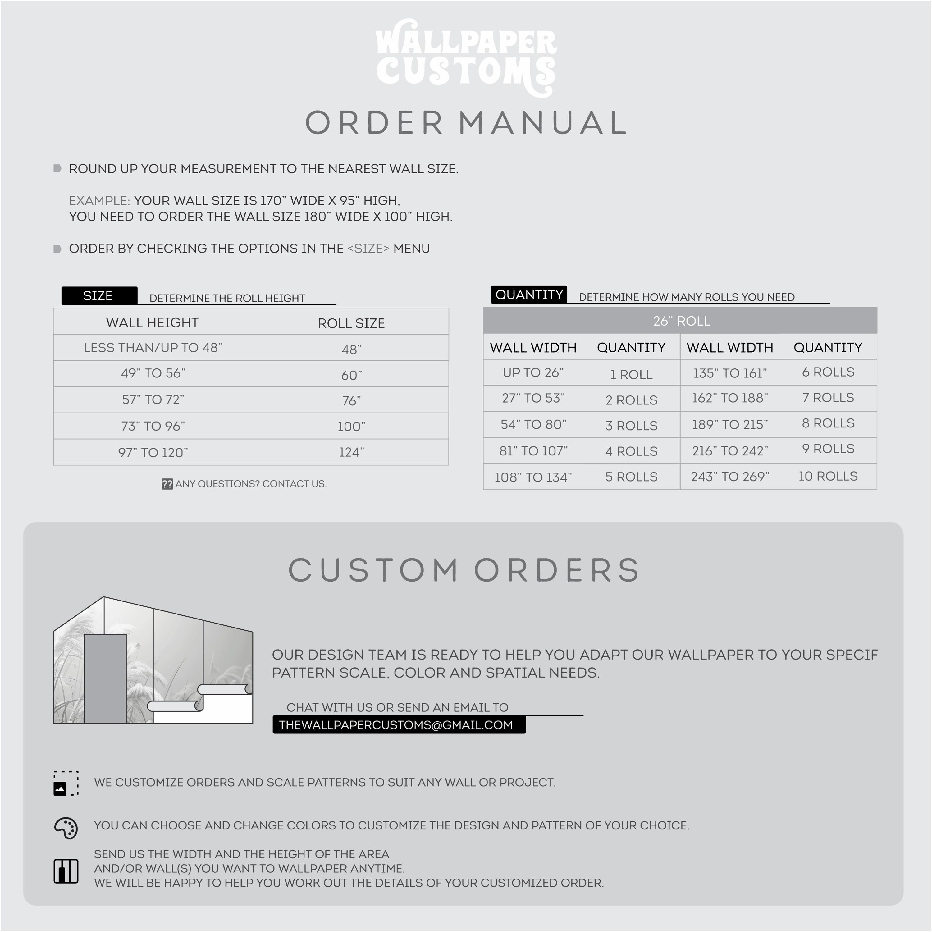 Minimalist Pampas Grass Wallpaper