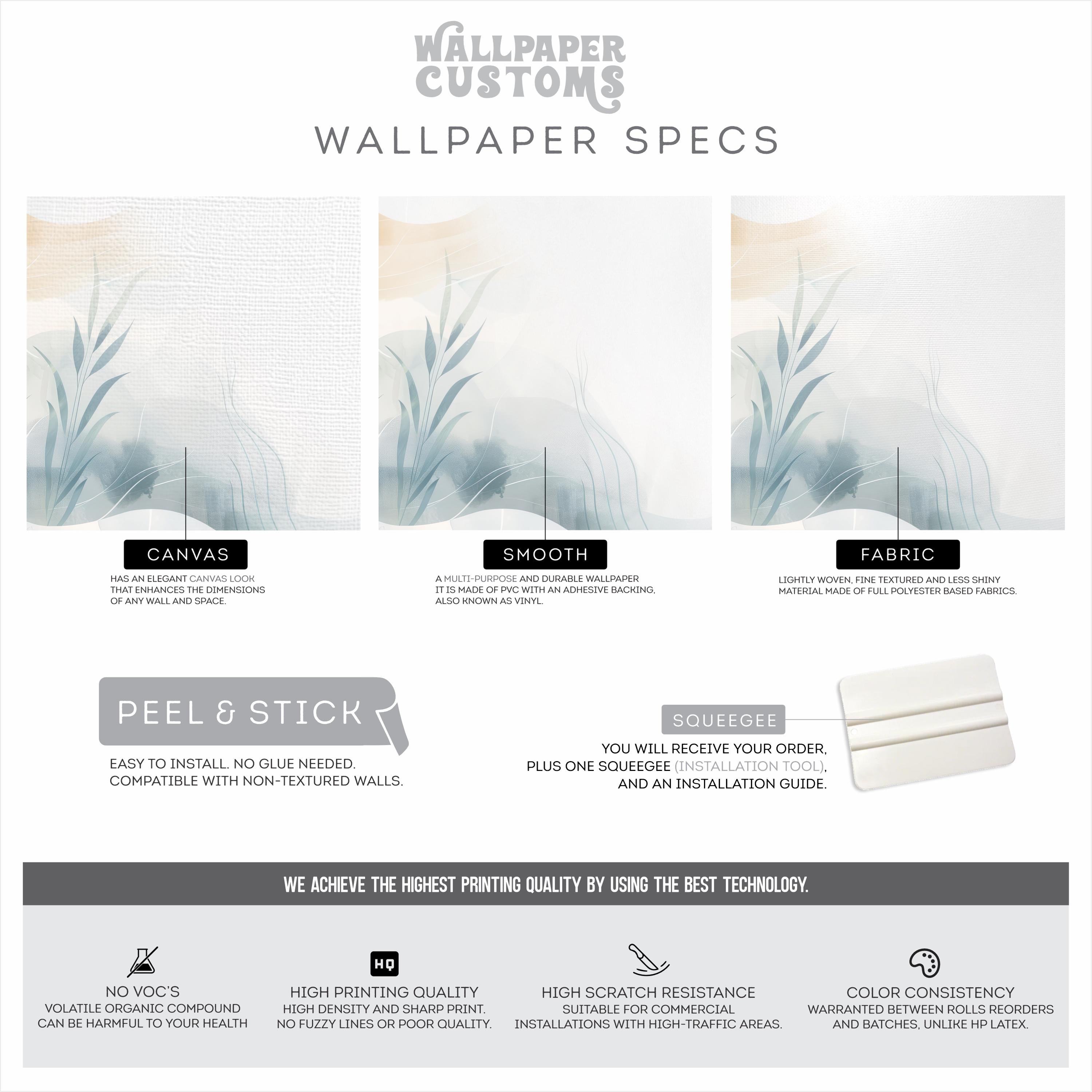 Minimalist Abstract Landscape Wallpaper