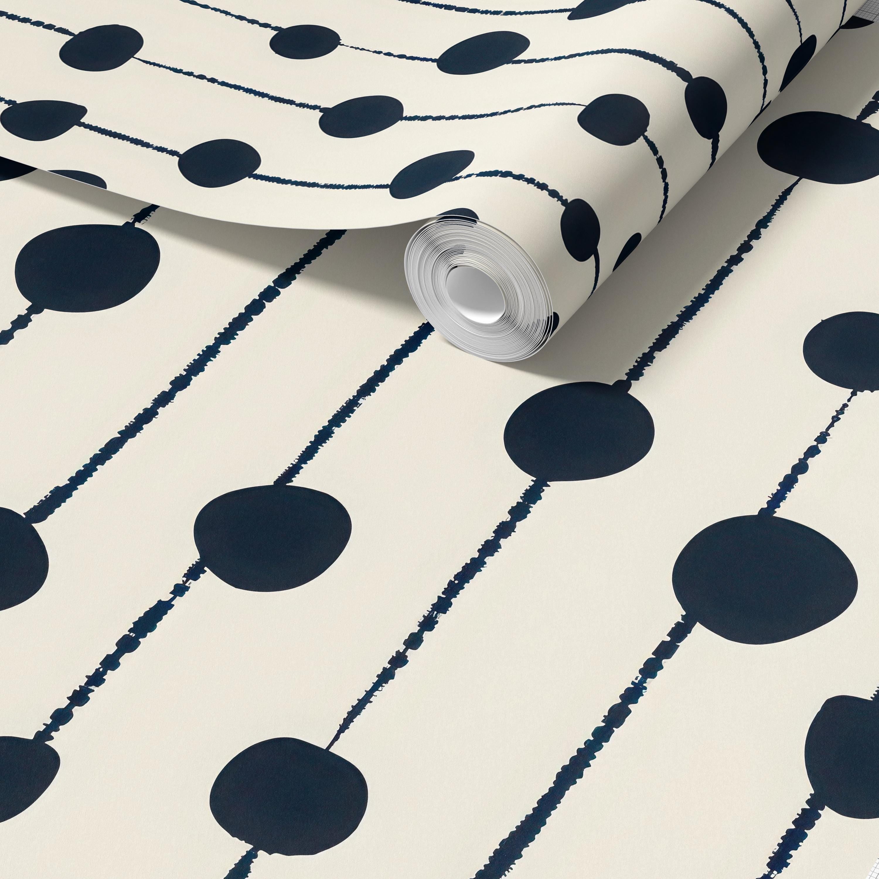 Modern Abstract Dotted Line Wallpaper