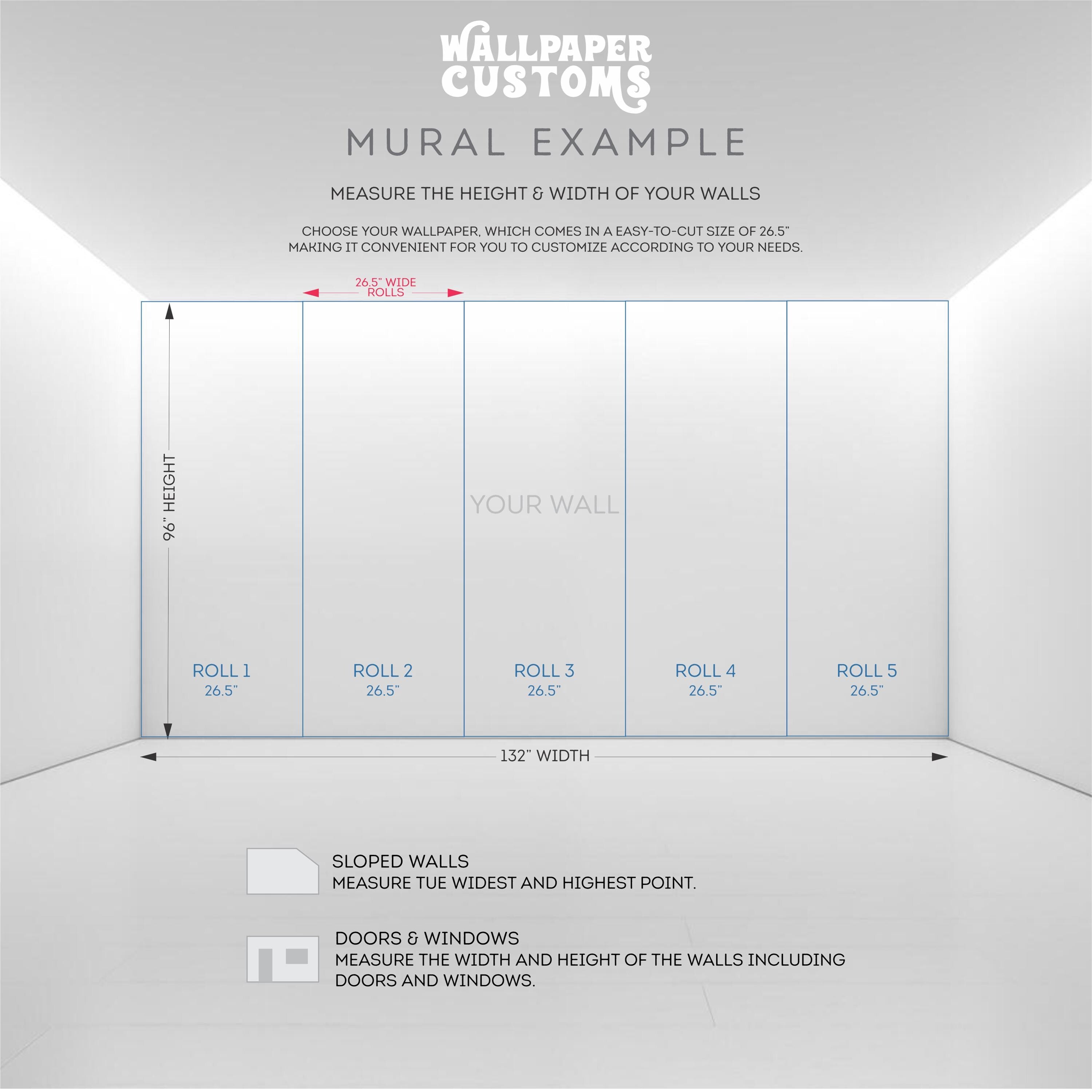 Orange and Black Tribal Wallpaper